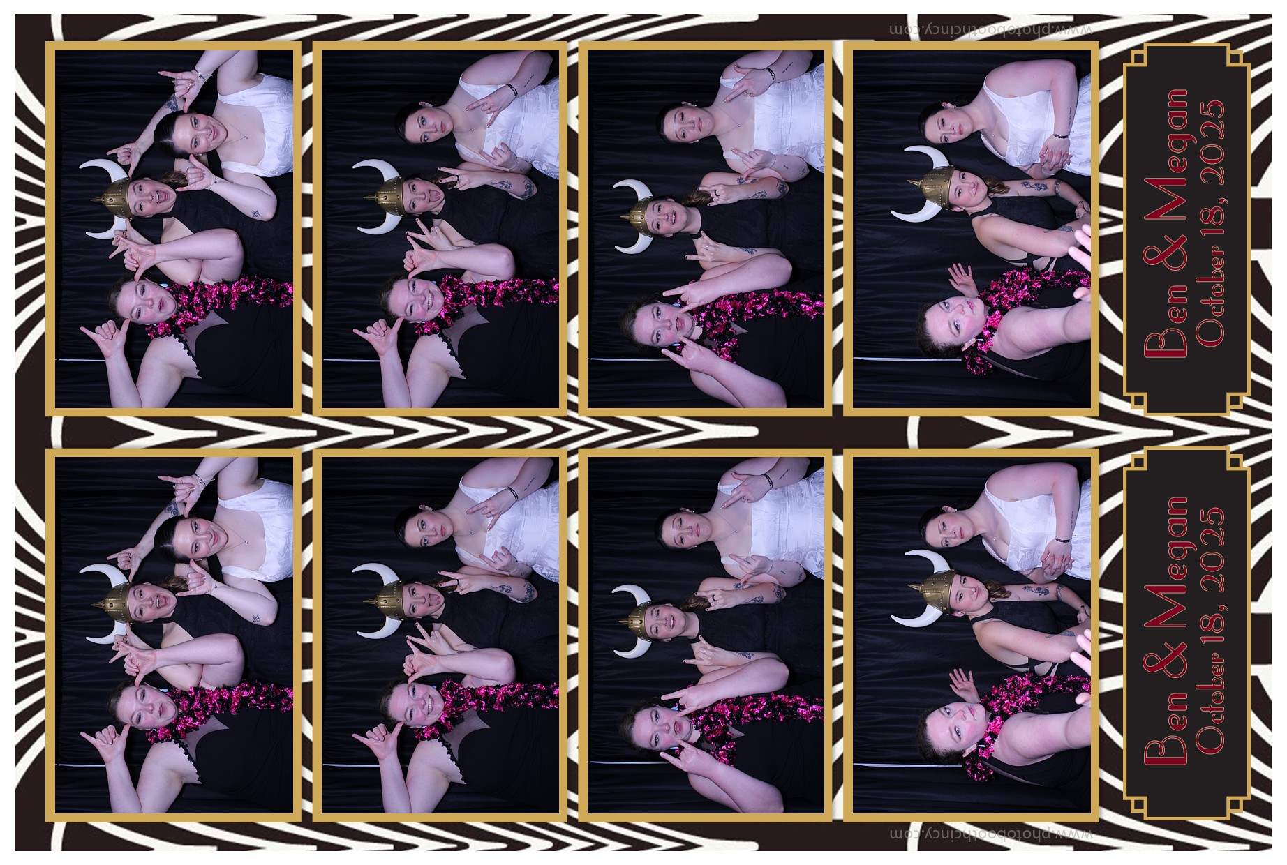 Ben & Megan | View more photos from the event at gallery.photoboothcincy.com/u/PhotoBoothCincy/Ben-Megan