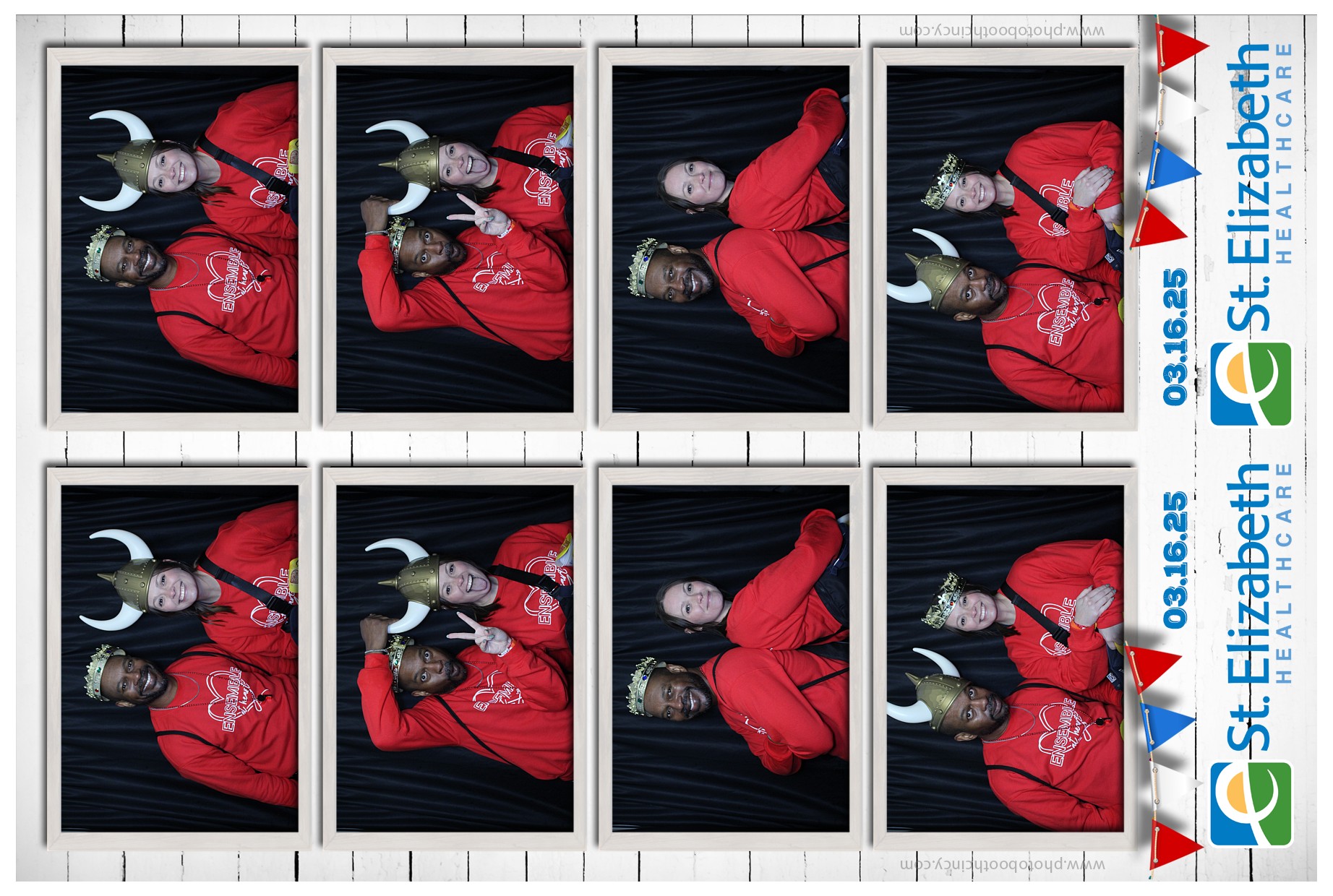Booth at the AHA Heart Mini 2025 | View more photos from the event at gallery.photoboothcincy.com/u/PhotoBoothCincy/Booth-at-the-AHA-Heart-Mini-2025