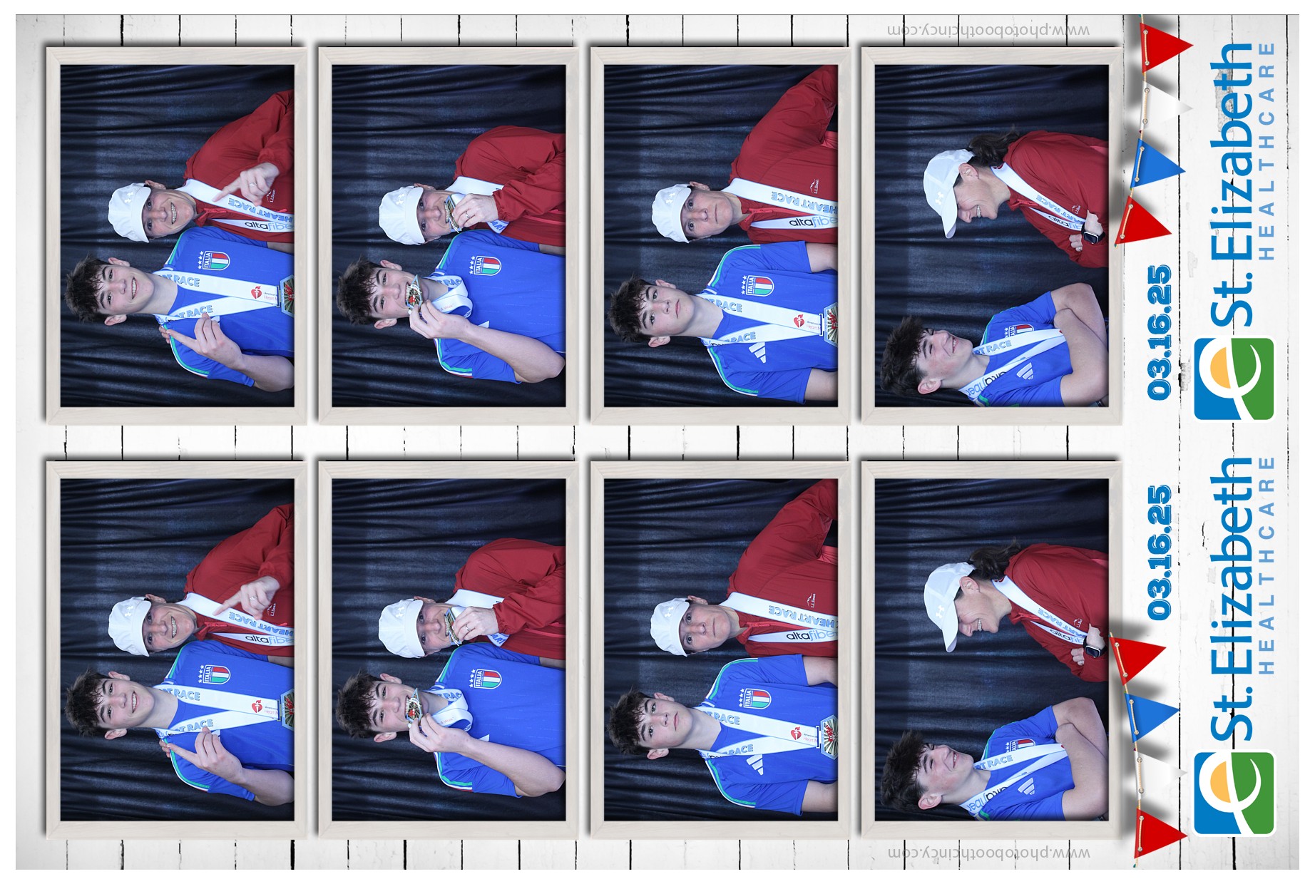 Booth at the AHA Heart Mini 2025 | View more photos from the event at gallery.photoboothcincy.com/u/PhotoBoothCincy/Booth-at-the-AHA-Heart-Mini-2025