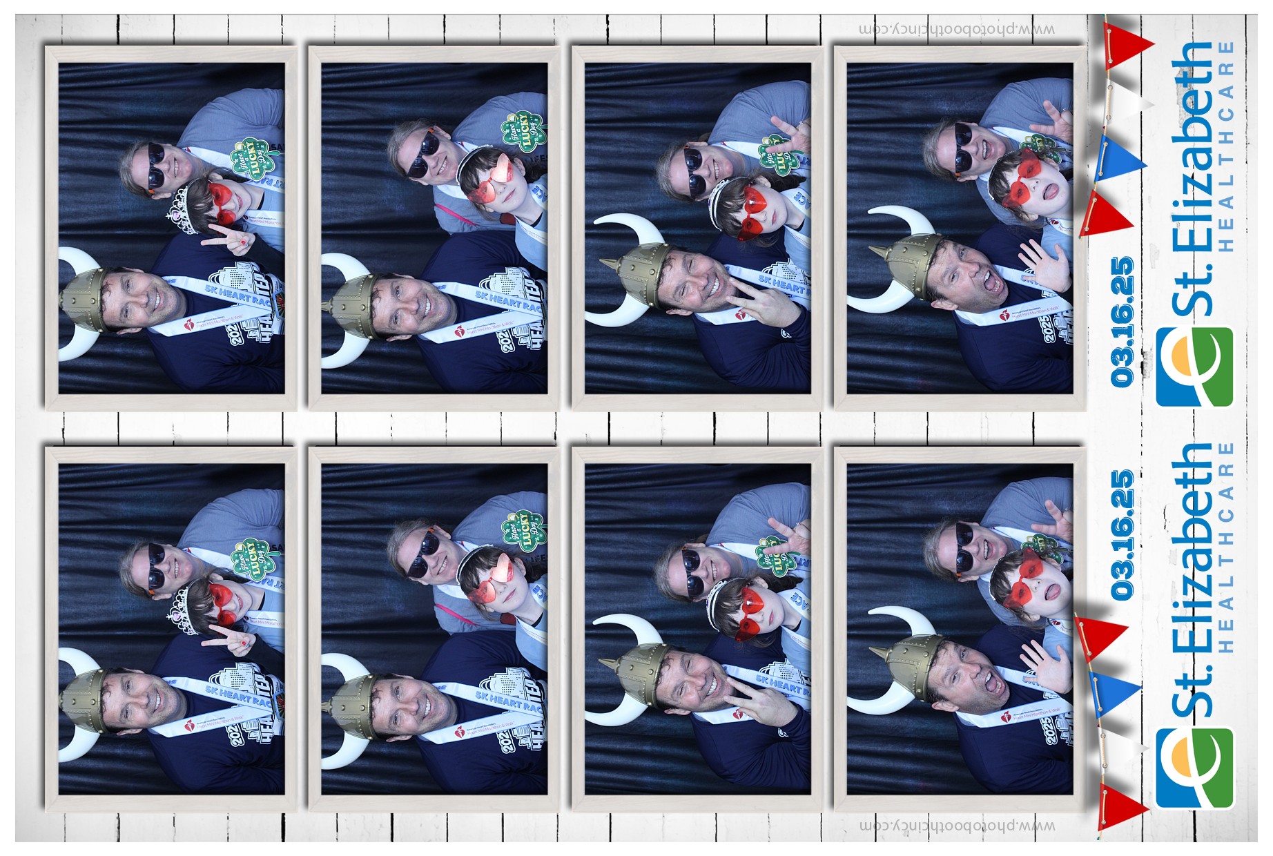 Booth at the AHA Heart Mini 2025 | View more photos from the event at gallery.photoboothcincy.com/u/PhotoBoothCincy/Booth-at-the-AHA-Heart-Mini-2025