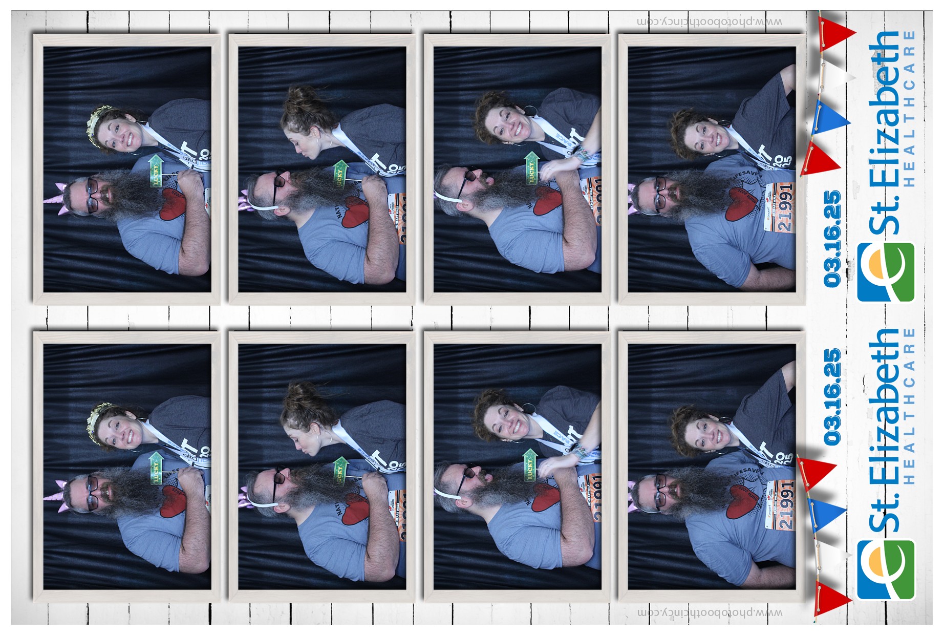 Booth at the AHA Heart Mini 2025 | View more photos from the event at gallery.photoboothcincy.com/u/PhotoBoothCincy/Booth-at-the-AHA-Heart-Mini-2025