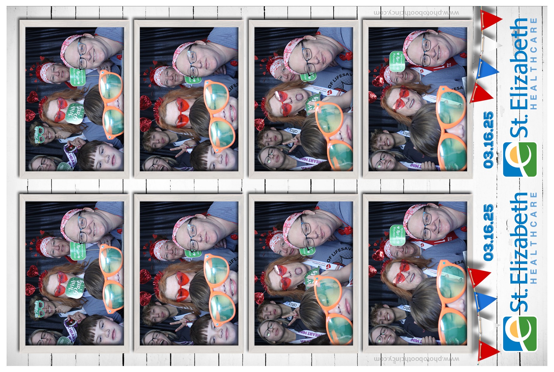 Booth at the AHA Heart Mini 2025 | View more photos from the event at gallery.photoboothcincy.com/u/PhotoBoothCincy/Booth-at-the-AHA-Heart-Mini-2025