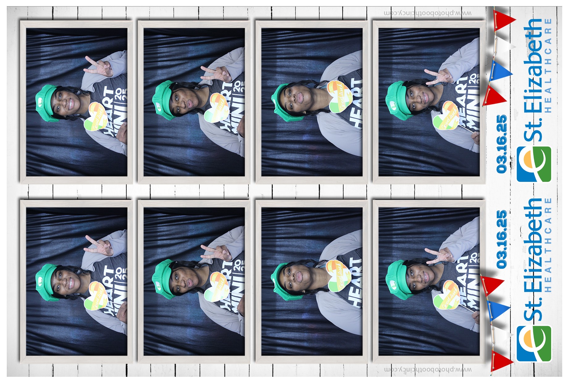 Booth at the AHA Heart Mini 2025 | View more photos from the event at gallery.photoboothcincy.com/u/PhotoBoothCincy/Booth-at-the-AHA-Heart-Mini-2025