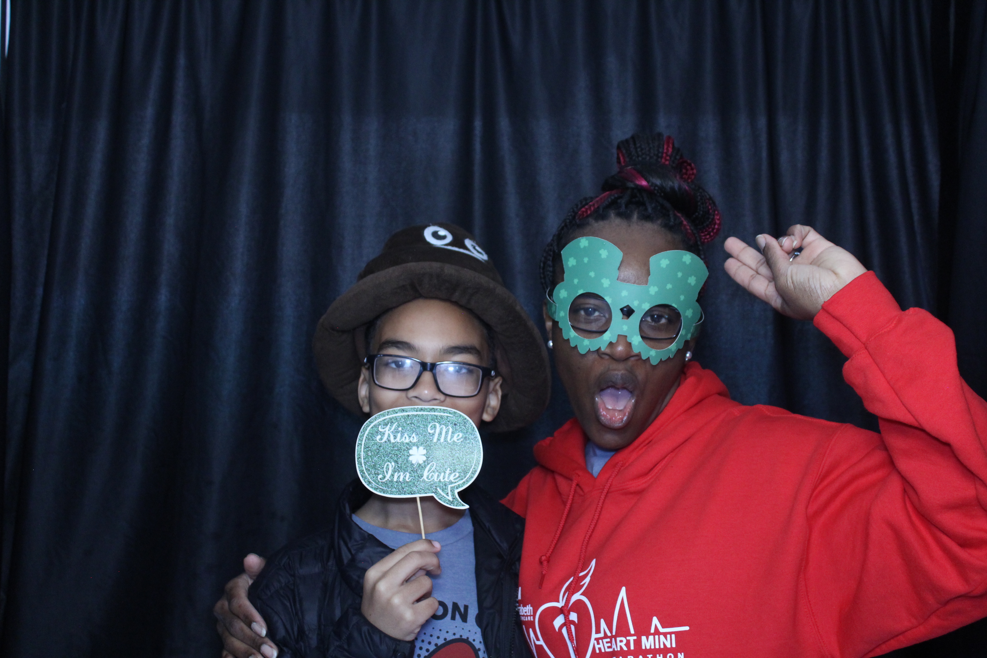 Booth at the AHA Heart Mini 2025 | View more photos from the event at gallery.photoboothcincy.com/u/PhotoBoothCincy/Booth-at-the-AHA-Heart-Mini-2025