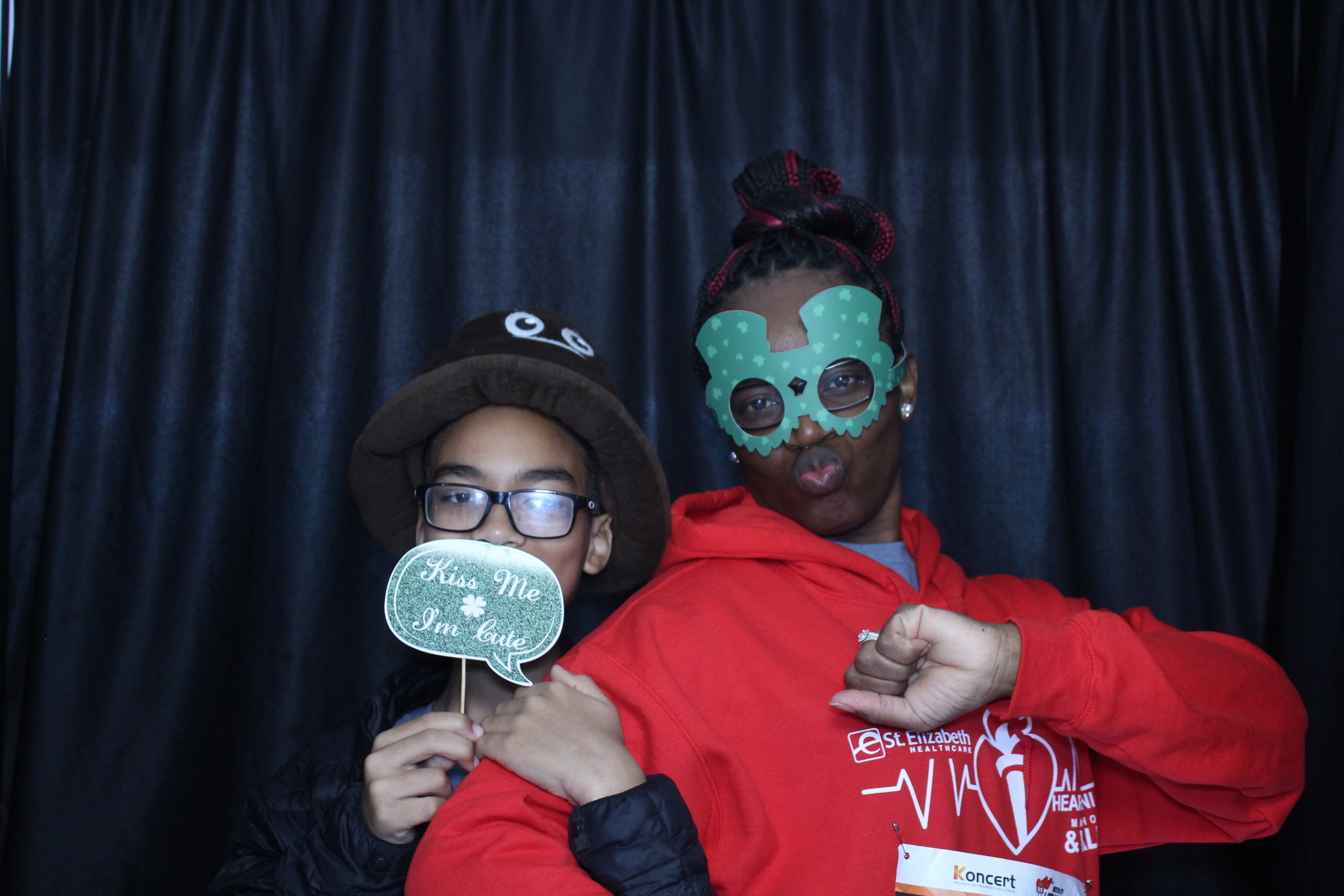 Booth at the AHA Heart Mini 2025 | View more photos from the event at gallery.photoboothcincy.com/u/PhotoBoothCincy/Booth-at-the-AHA-Heart-Mini-2025
