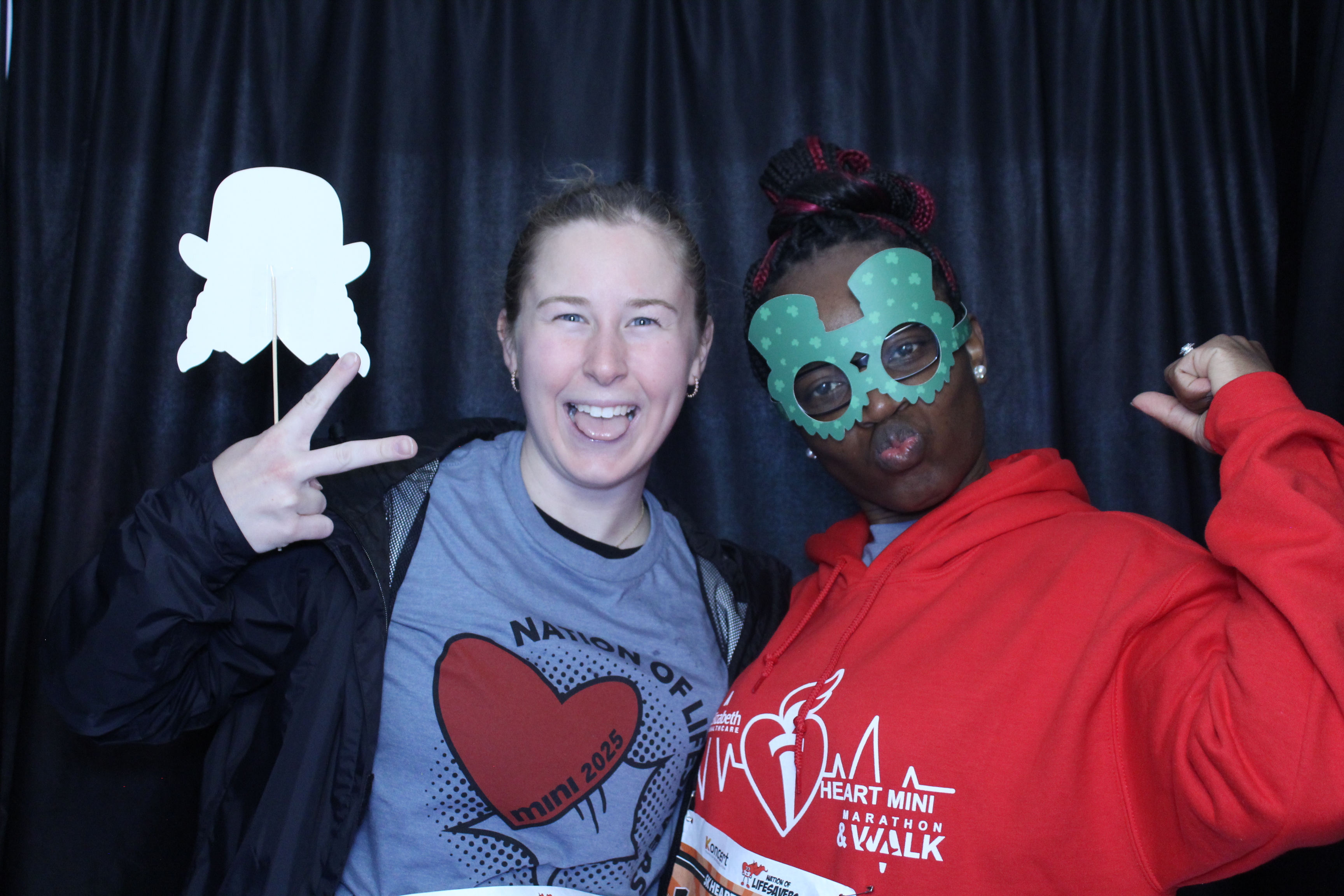 Booth at the AHA Heart Mini 2025 | View more photos from the event at gallery.photoboothcincy.com/u/PhotoBoothCincy/Booth-at-the-AHA-Heart-Mini-2025