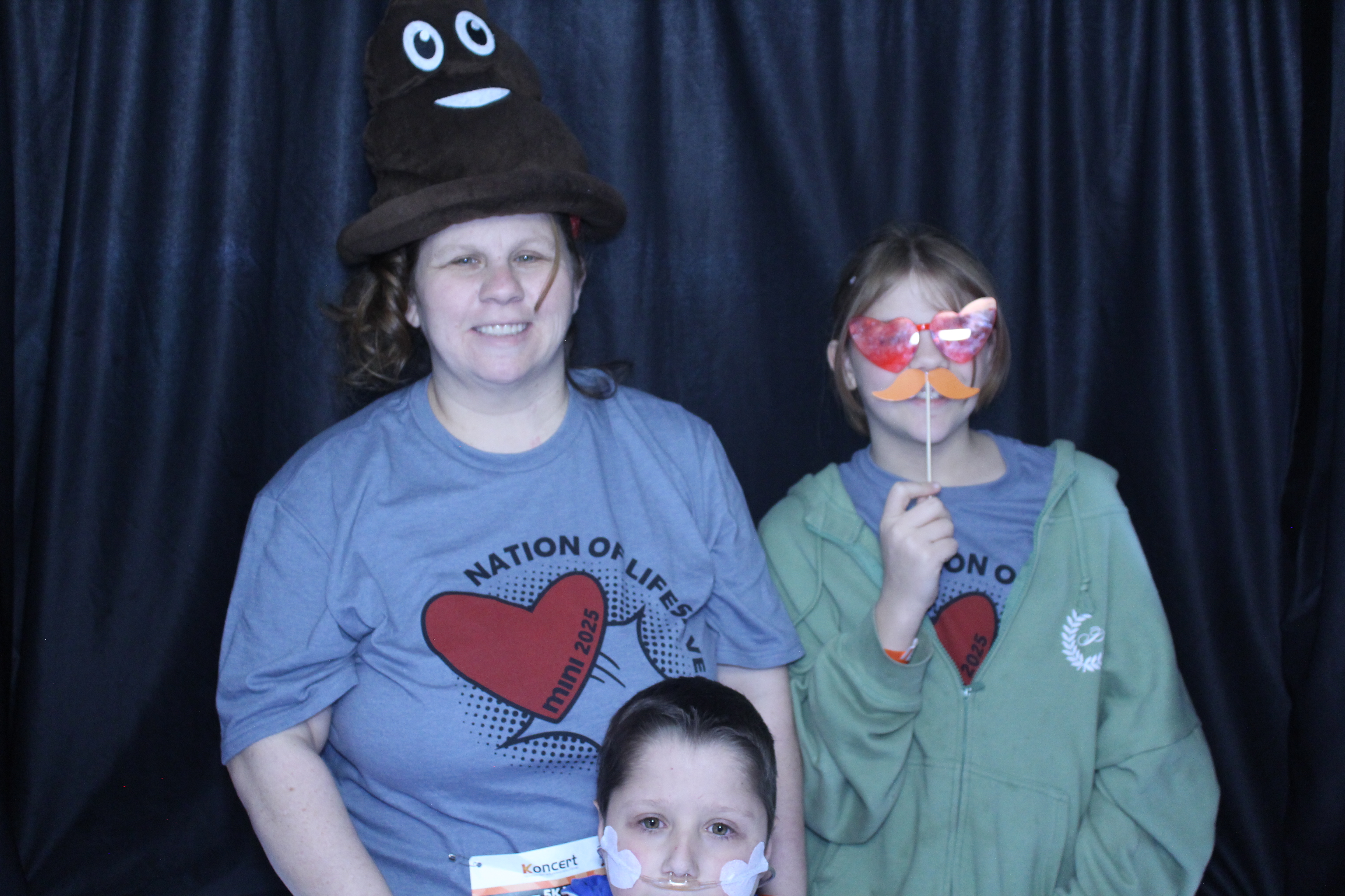 Booth at the AHA Heart Mini 2025 | View more photos from the event at gallery.photoboothcincy.com/u/PhotoBoothCincy/Booth-at-the-AHA-Heart-Mini-2025