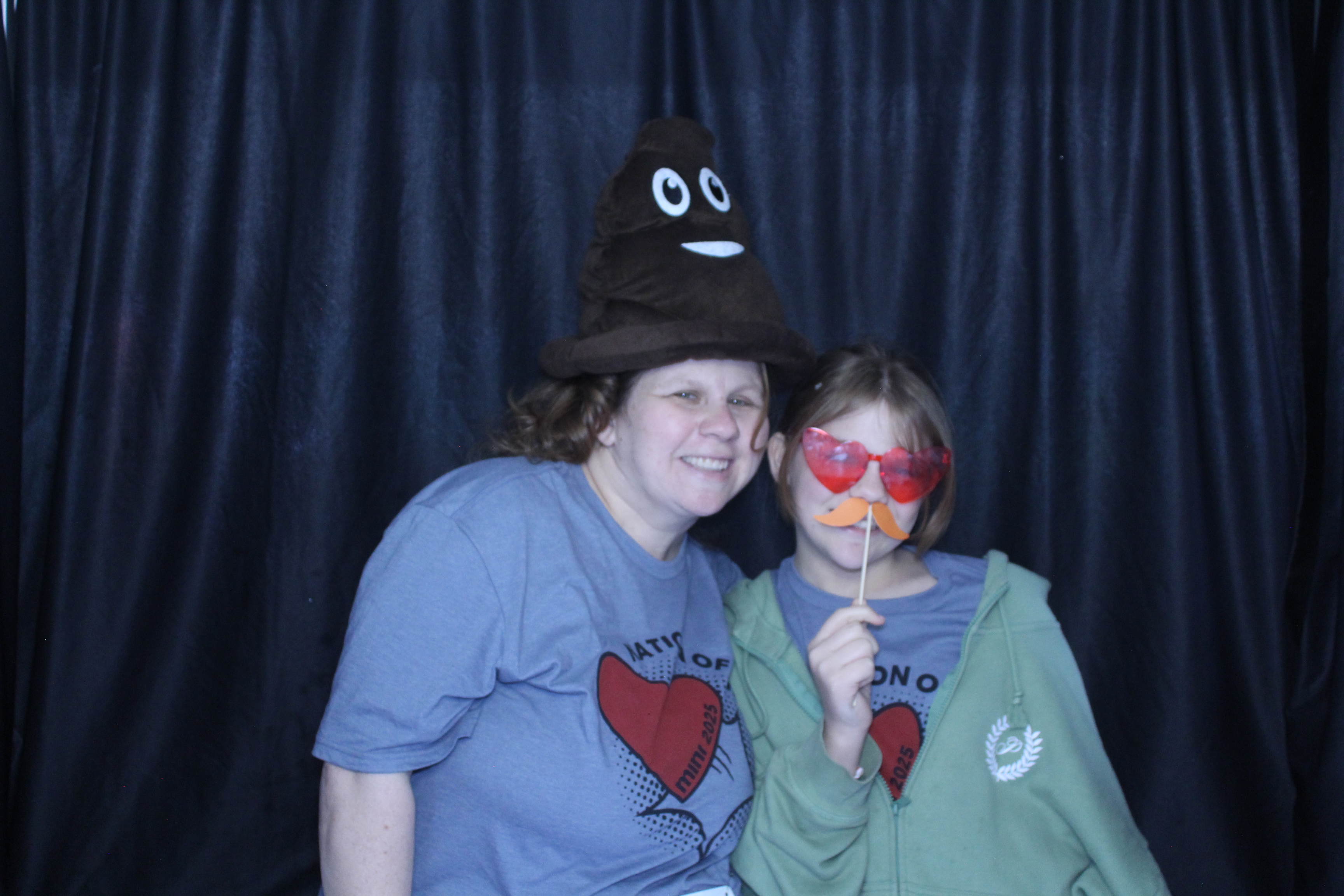 Booth at the AHA Heart Mini 2025 | View more photos from the event at gallery.photoboothcincy.com/u/PhotoBoothCincy/Booth-at-the-AHA-Heart-Mini-2025