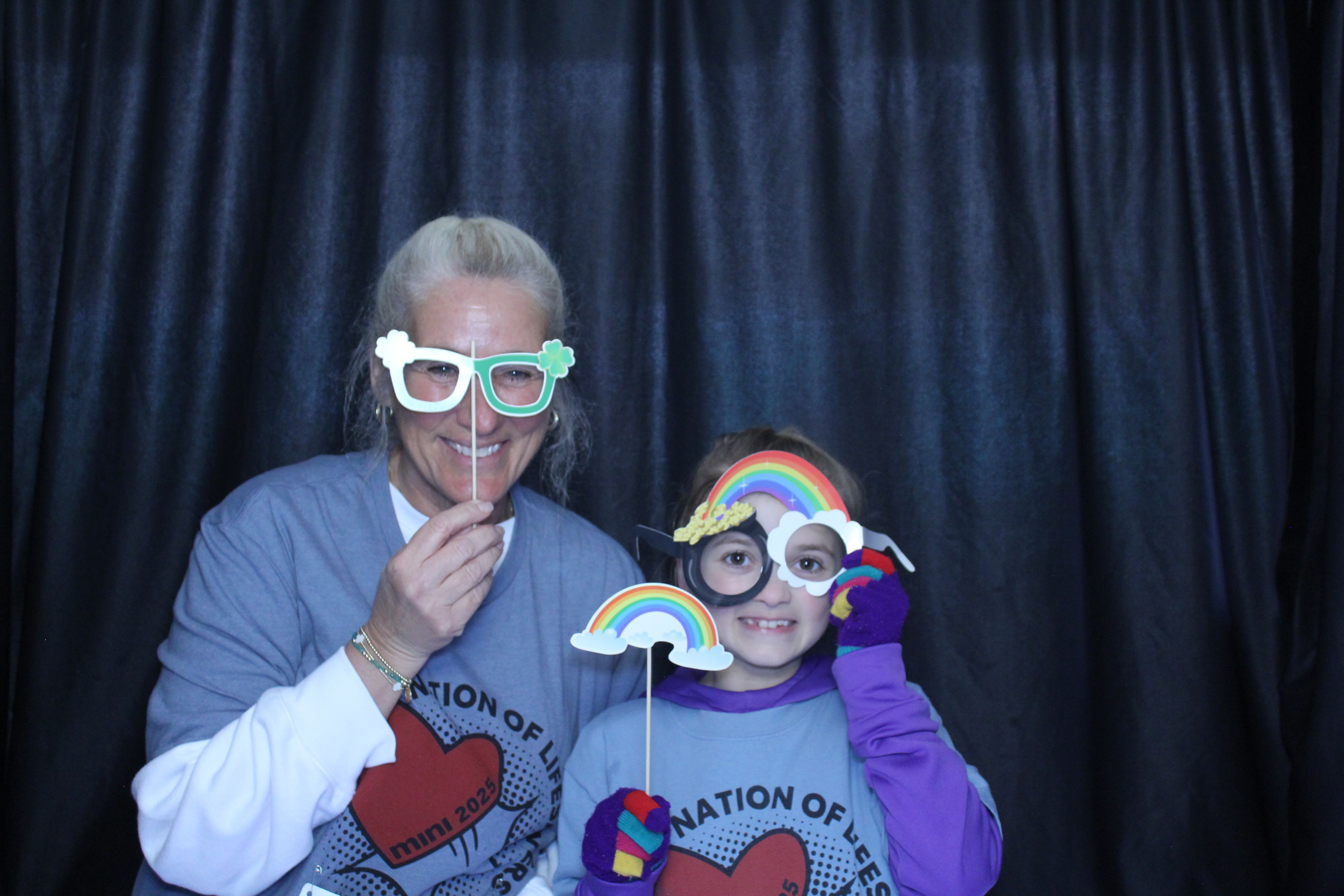 Booth at the AHA Heart Mini 2025 | View more photos from the event at gallery.photoboothcincy.com/u/PhotoBoothCincy/Booth-at-the-AHA-Heart-Mini-2025