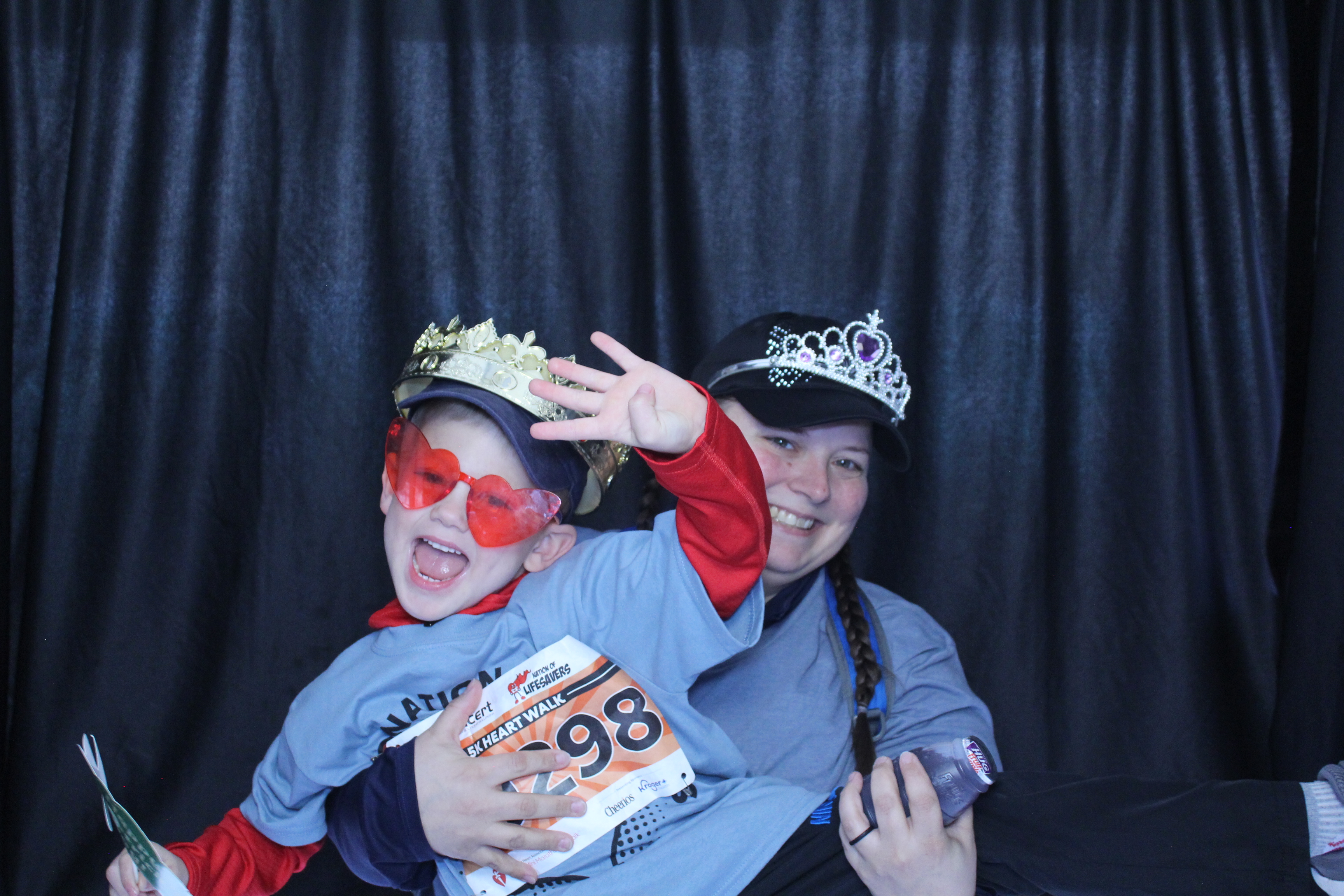 Booth at the AHA Heart Mini 2025 | View more photos from the event at gallery.photoboothcincy.com/u/PhotoBoothCincy/Booth-at-the-AHA-Heart-Mini-2025