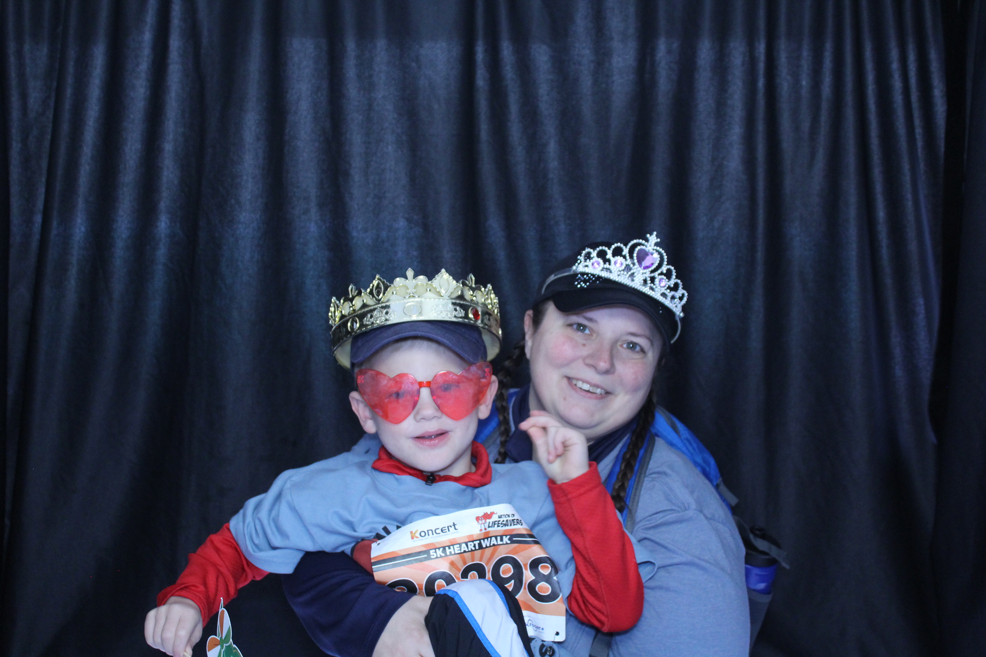 Booth at the AHA Heart Mini 2025 | View more photos from the event at gallery.photoboothcincy.com/u/PhotoBoothCincy/Booth-at-the-AHA-Heart-Mini-2025