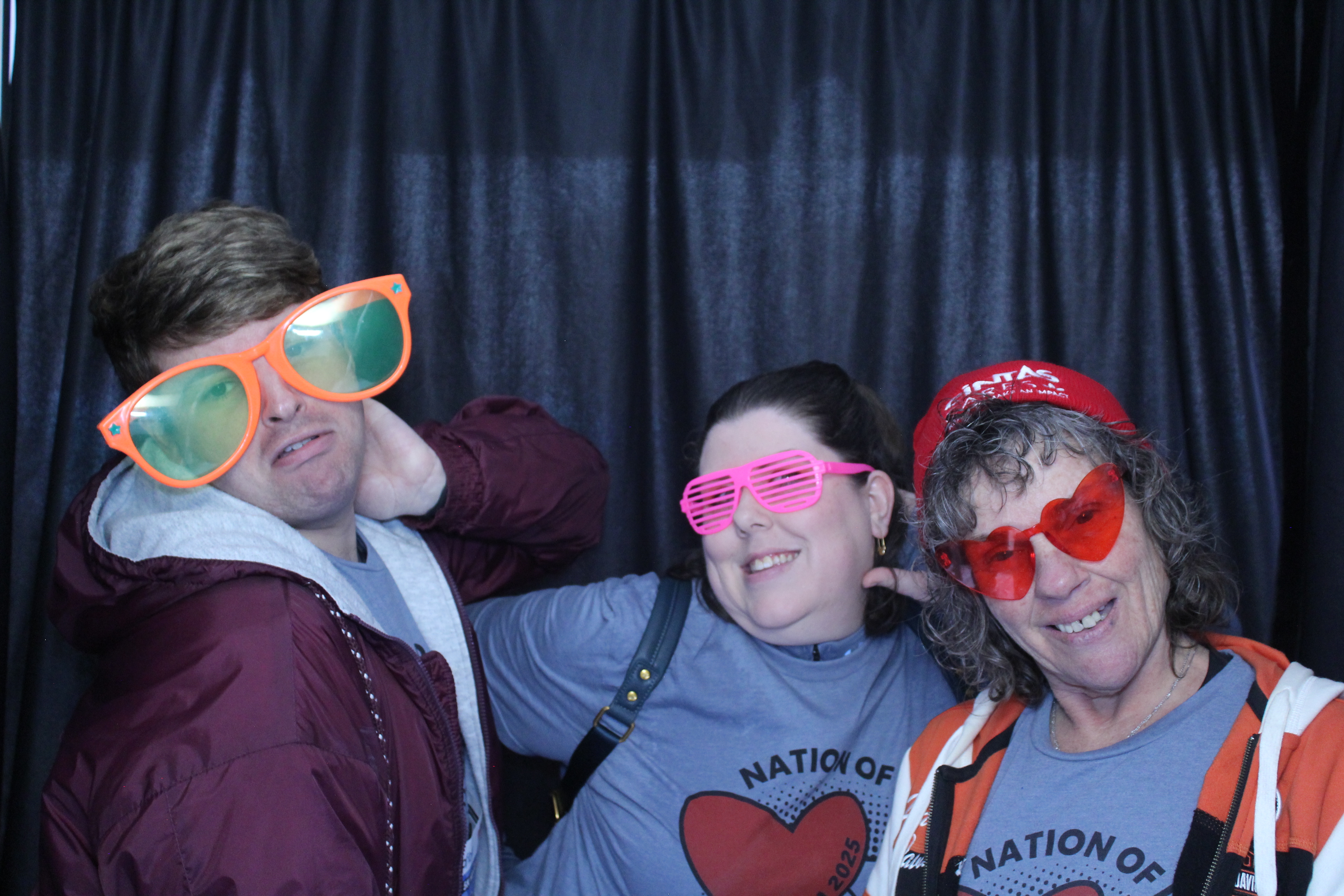 Booth at the AHA Heart Mini 2025 | View more photos from the event at gallery.photoboothcincy.com/u/PhotoBoothCincy/Booth-at-the-AHA-Heart-Mini-2025