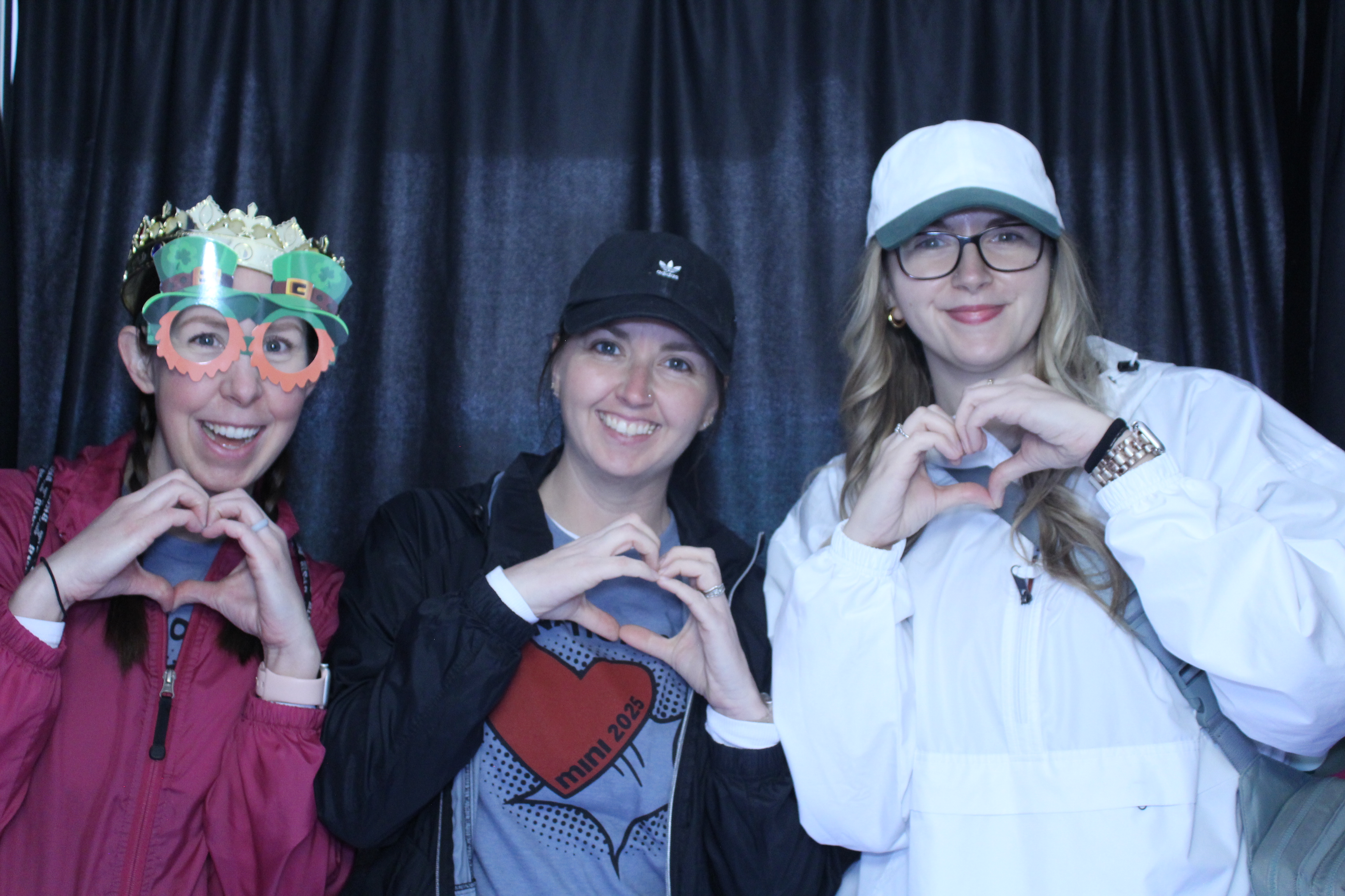 Booth at the AHA Heart Mini 2025 | View more photos from the event at gallery.photoboothcincy.com/u/PhotoBoothCincy/Booth-at-the-AHA-Heart-Mini-2025
