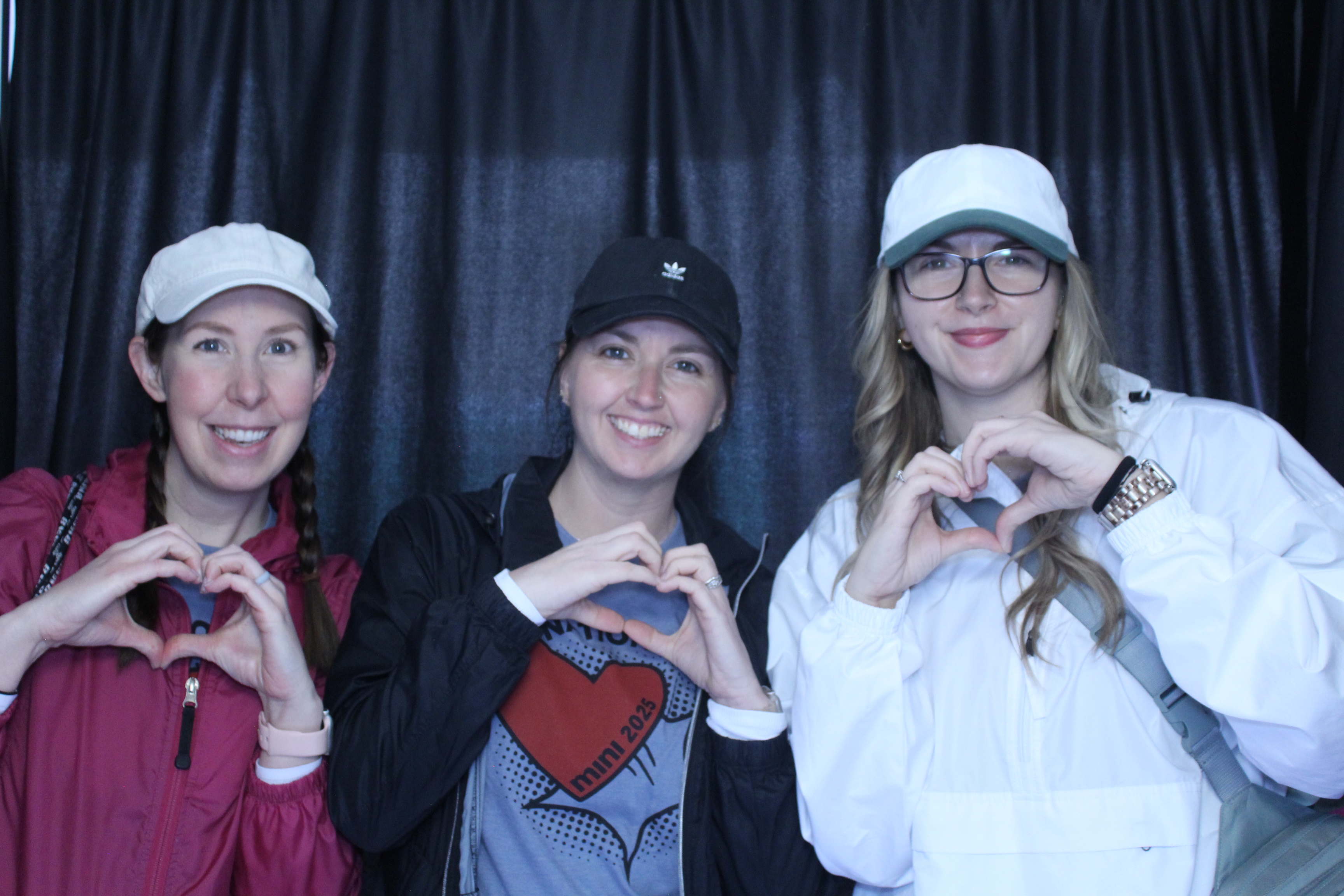 Booth at the AHA Heart Mini 2025 | View more photos from the event at gallery.photoboothcincy.com/u/PhotoBoothCincy/Booth-at-the-AHA-Heart-Mini-2025