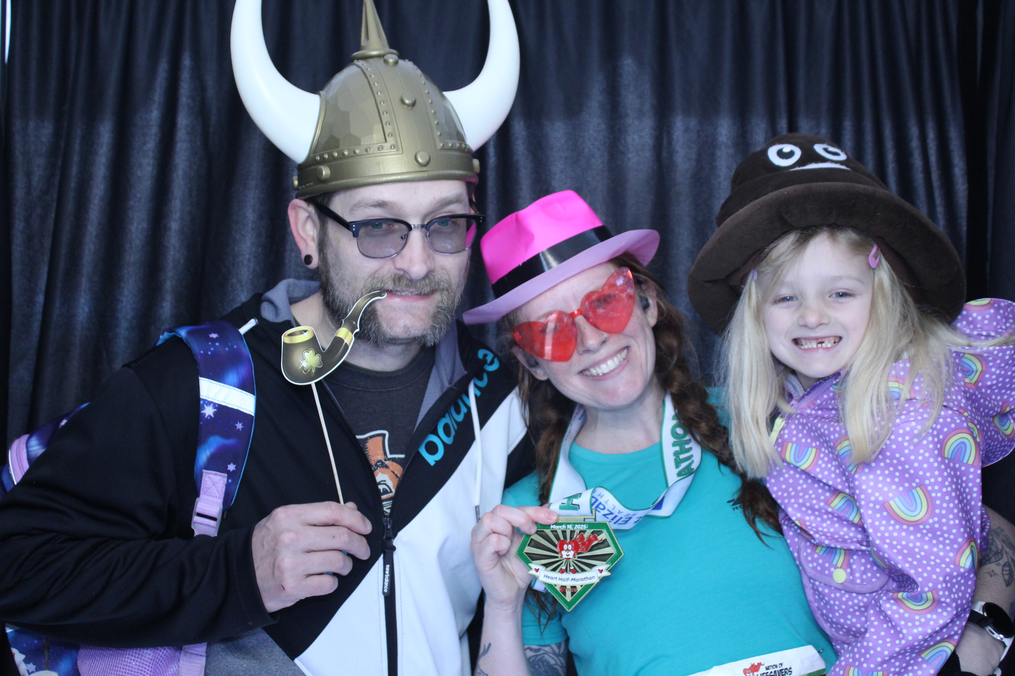 Booth at the AHA Heart Mini 2025 | View more photos from the event at gallery.photoboothcincy.com/u/PhotoBoothCincy/Booth-at-the-AHA-Heart-Mini-2025
