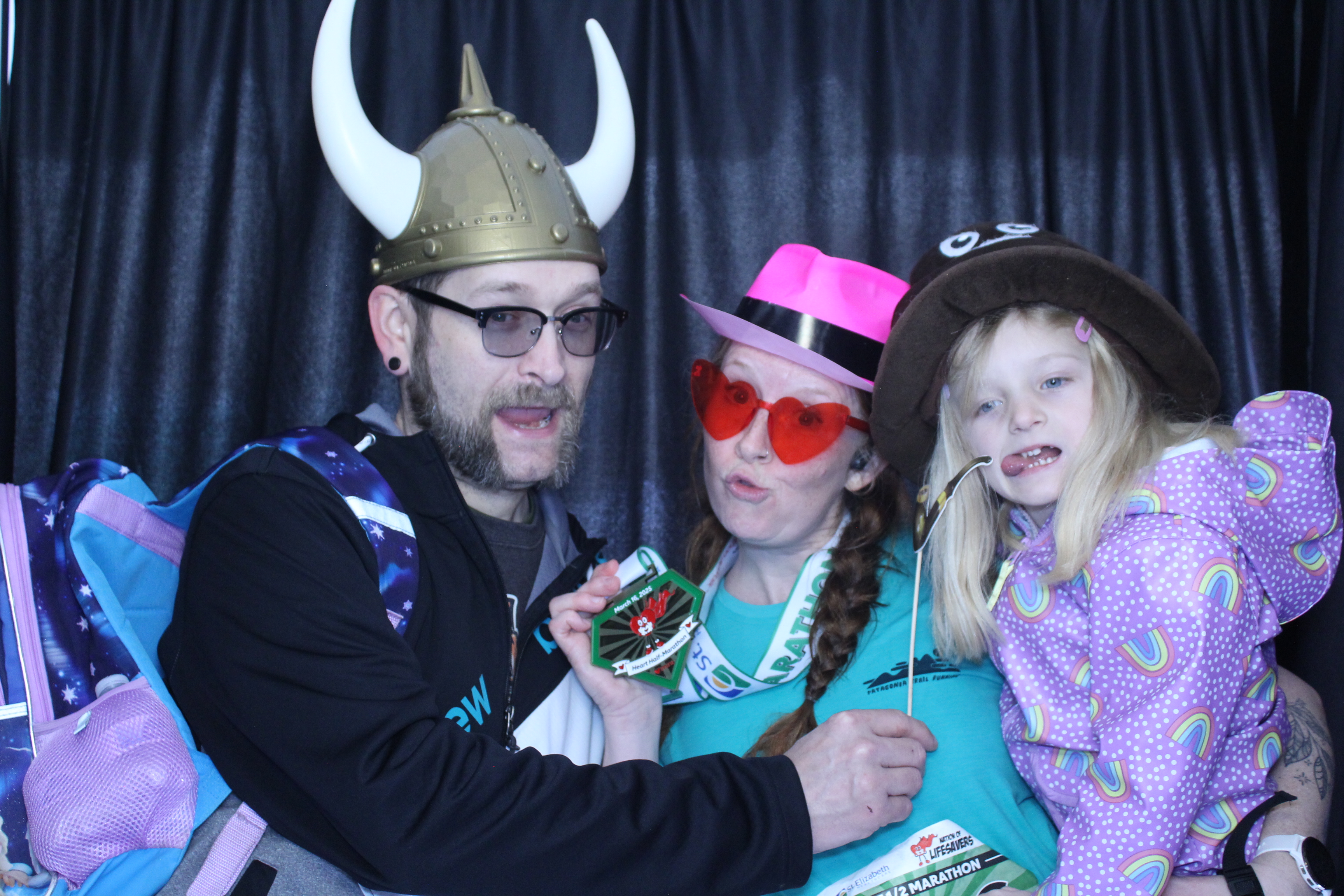 Booth at the AHA Heart Mini 2025 | View more photos from the event at gallery.photoboothcincy.com/u/PhotoBoothCincy/Booth-at-the-AHA-Heart-Mini-2025