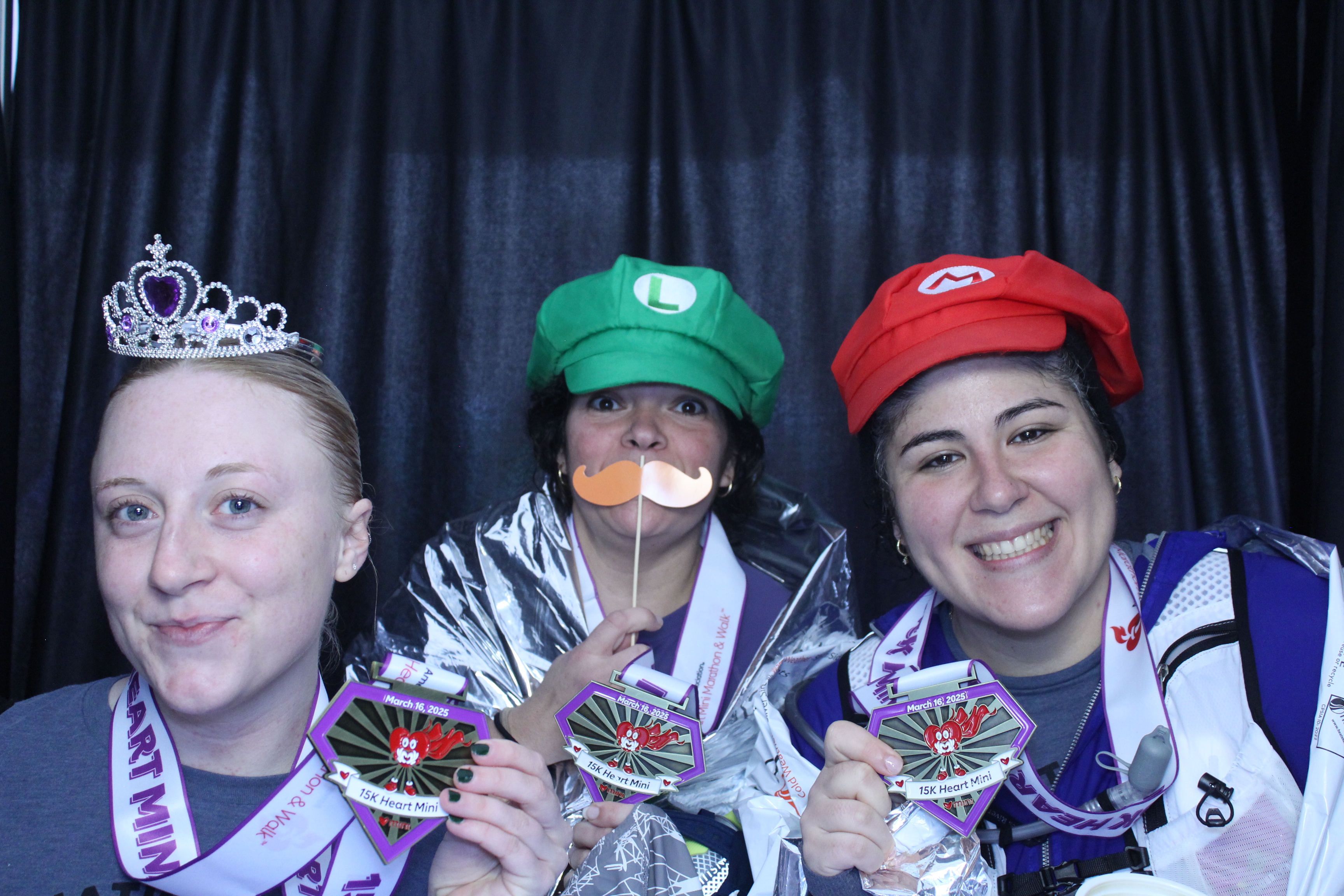 Booth at the AHA Heart Mini 2025 | View more photos from the event at gallery.photoboothcincy.com/u/PhotoBoothCincy/Booth-at-the-AHA-Heart-Mini-2025
