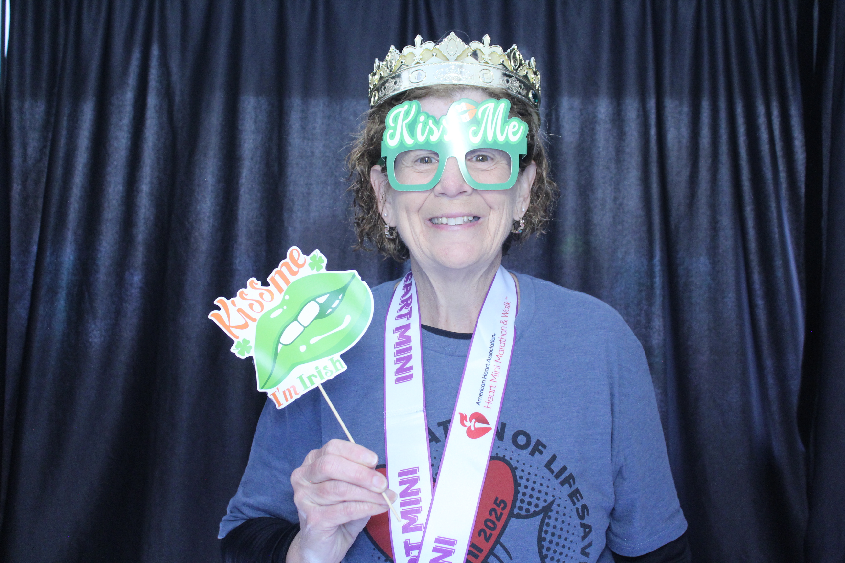 Booth at the AHA Heart Mini 2025 | View more photos from the event at gallery.photoboothcincy.com/u/PhotoBoothCincy/Booth-at-the-AHA-Heart-Mini-2025