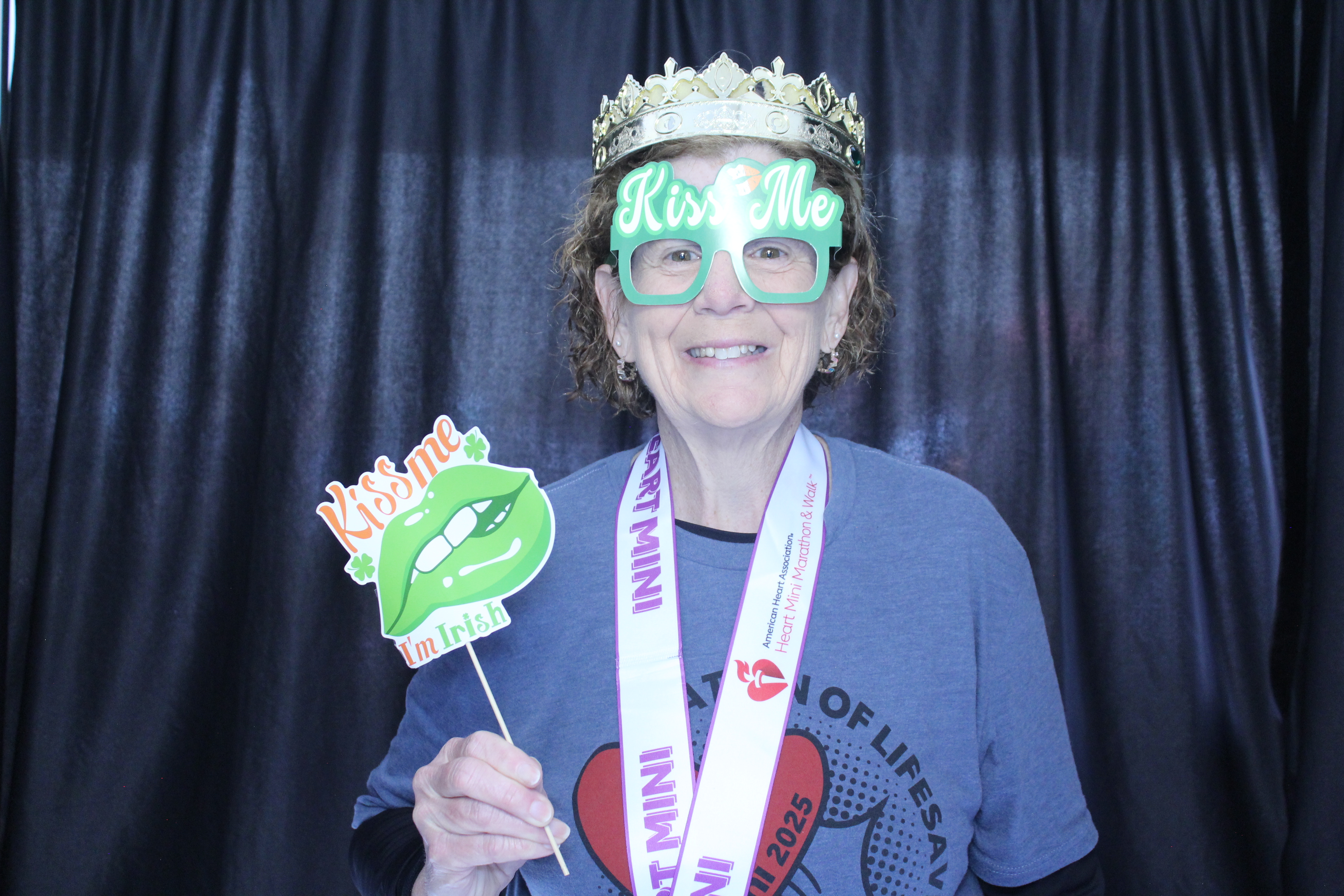 Booth at the AHA Heart Mini 2025 | View more photos from the event at gallery.photoboothcincy.com/u/PhotoBoothCincy/Booth-at-the-AHA-Heart-Mini-2025