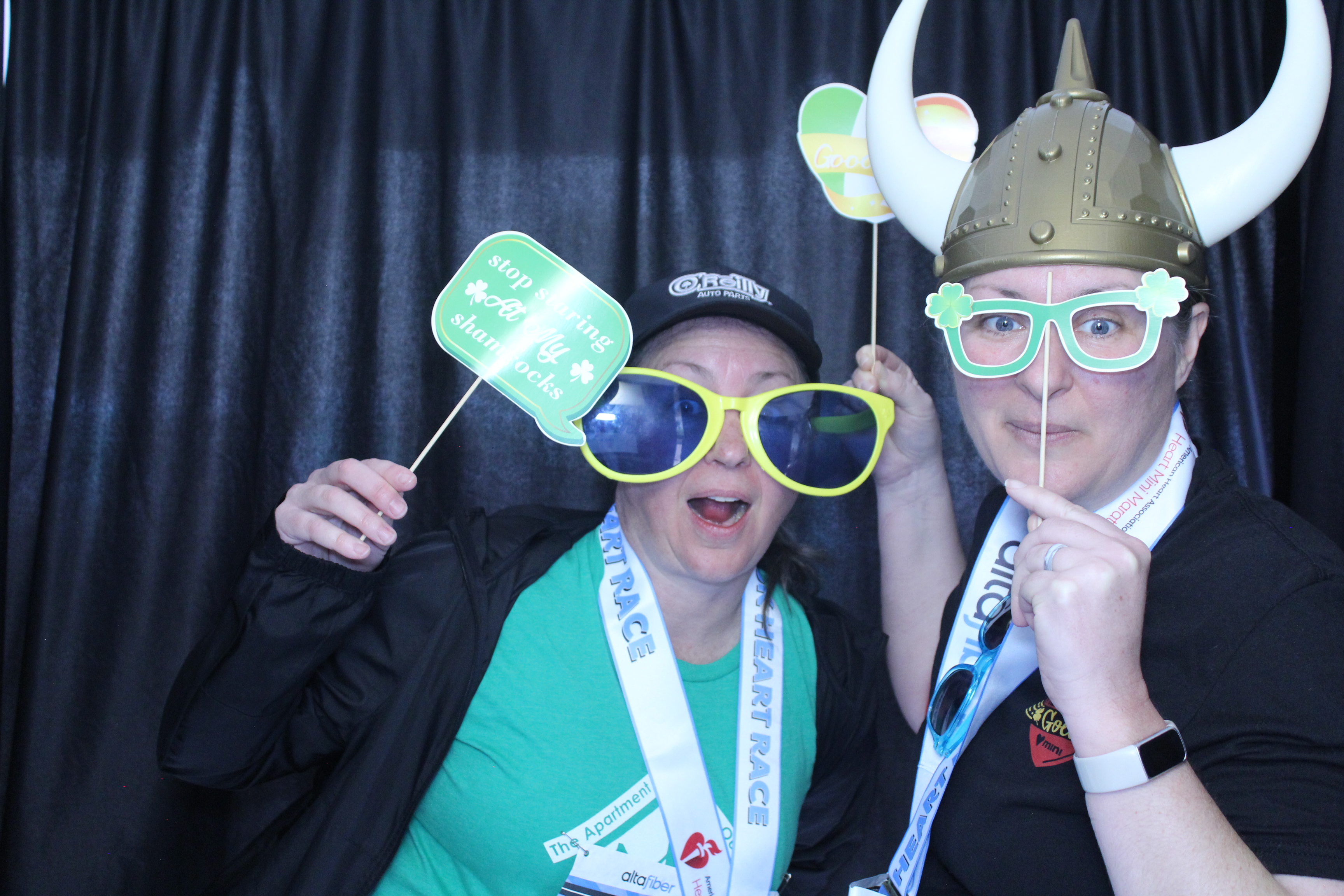 Booth at the AHA Heart Mini 2025 | View more photos from the event at gallery.photoboothcincy.com/u/PhotoBoothCincy/Booth-at-the-AHA-Heart-Mini-2025