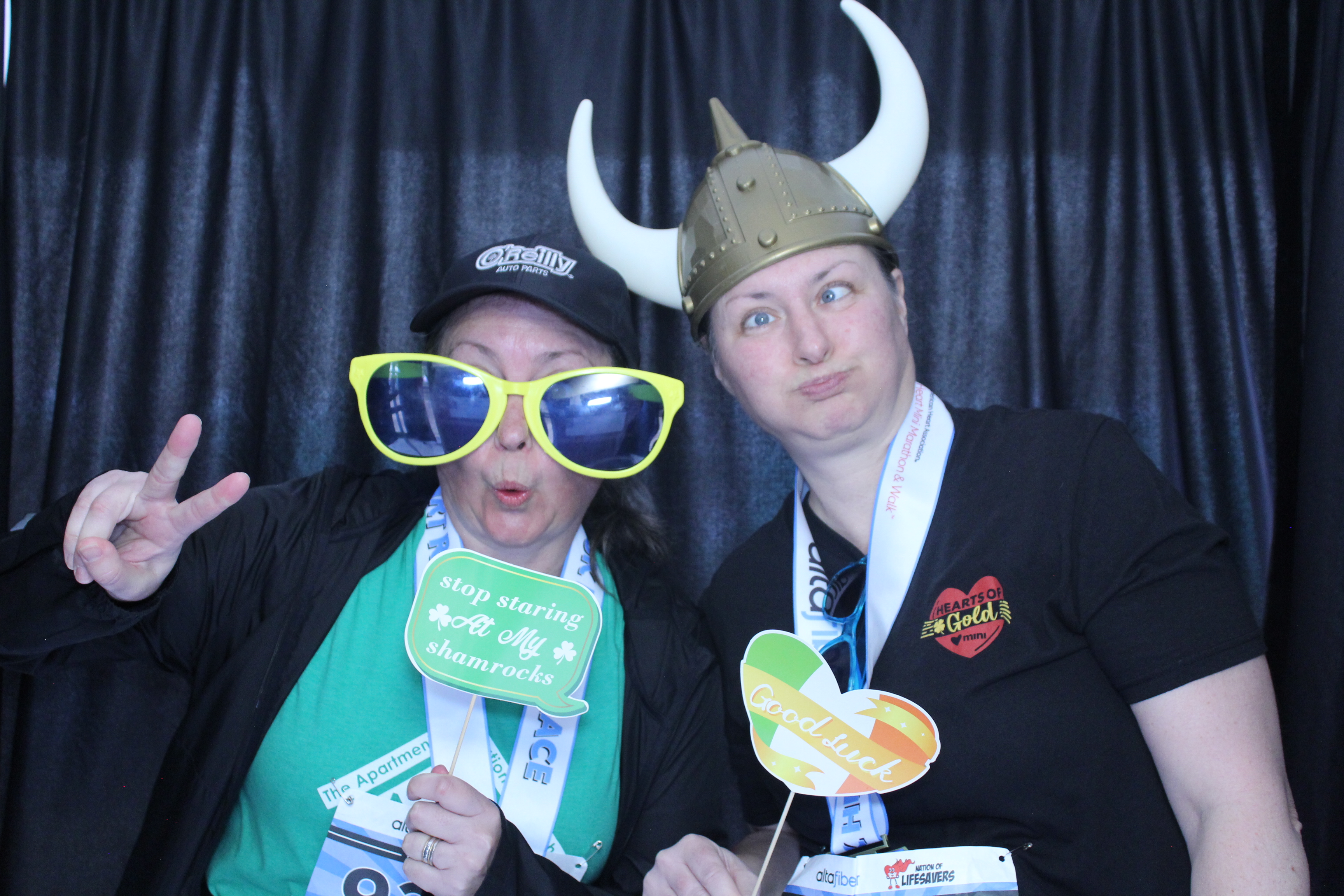 Booth at the AHA Heart Mini 2025 | View more photos from the event at gallery.photoboothcincy.com/u/PhotoBoothCincy/Booth-at-the-AHA-Heart-Mini-2025