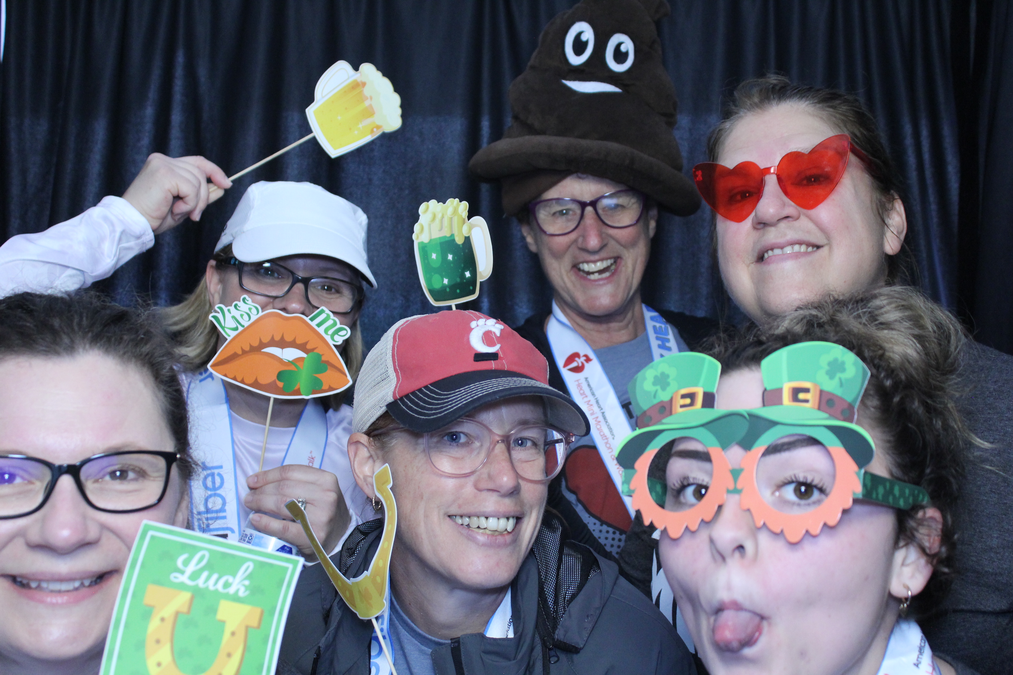 Booth at the AHA Heart Mini 2025 | View more photos from the event at gallery.photoboothcincy.com/u/PhotoBoothCincy/Booth-at-the-AHA-Heart-Mini-2025