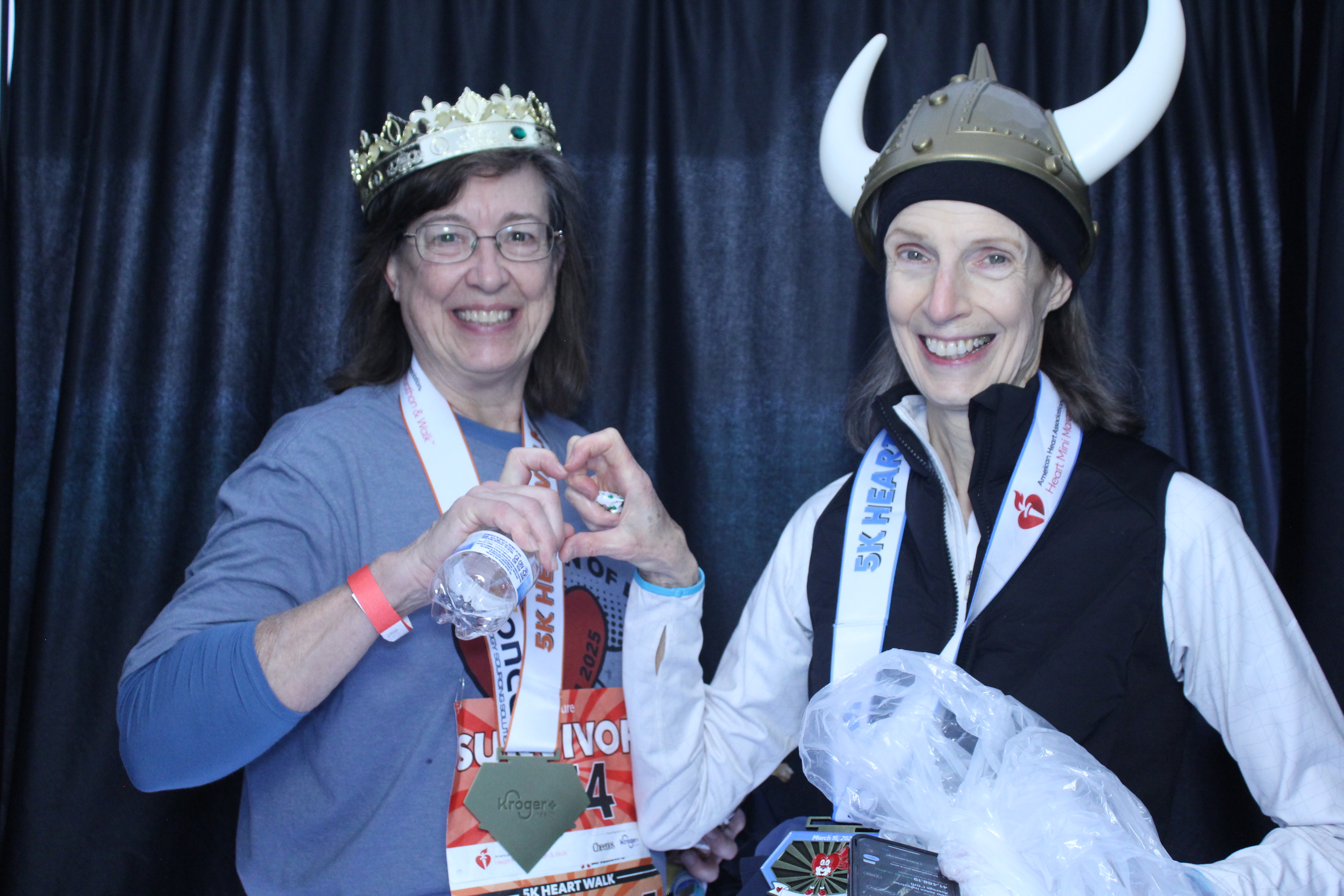 Booth at the AHA Heart Mini 2025 | View more photos from the event at gallery.photoboothcincy.com/u/PhotoBoothCincy/Booth-at-the-AHA-Heart-Mini-2025