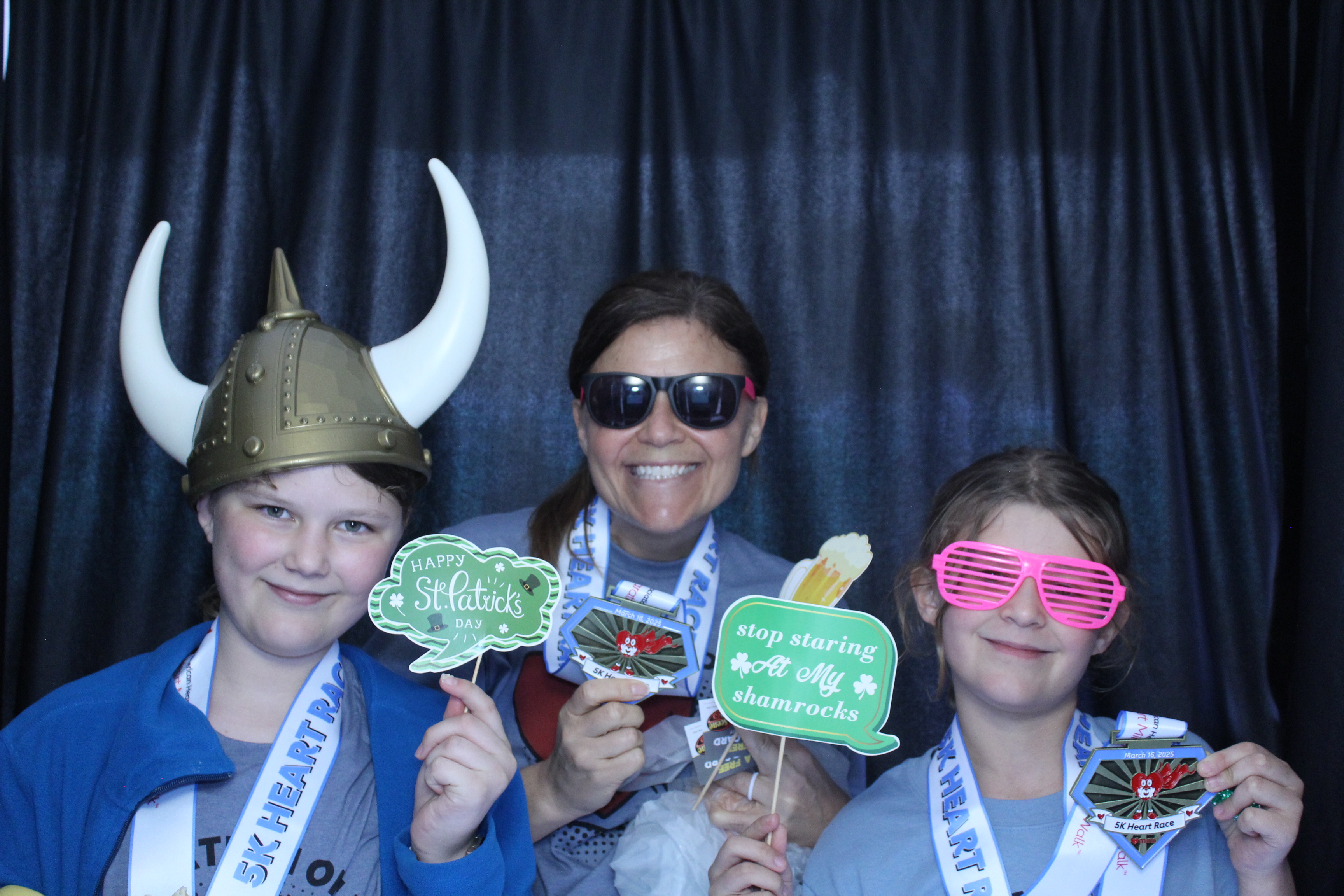 Booth at the AHA Heart Mini 2025 | View more photos from the event at gallery.photoboothcincy.com/u/PhotoBoothCincy/Booth-at-the-AHA-Heart-Mini-2025