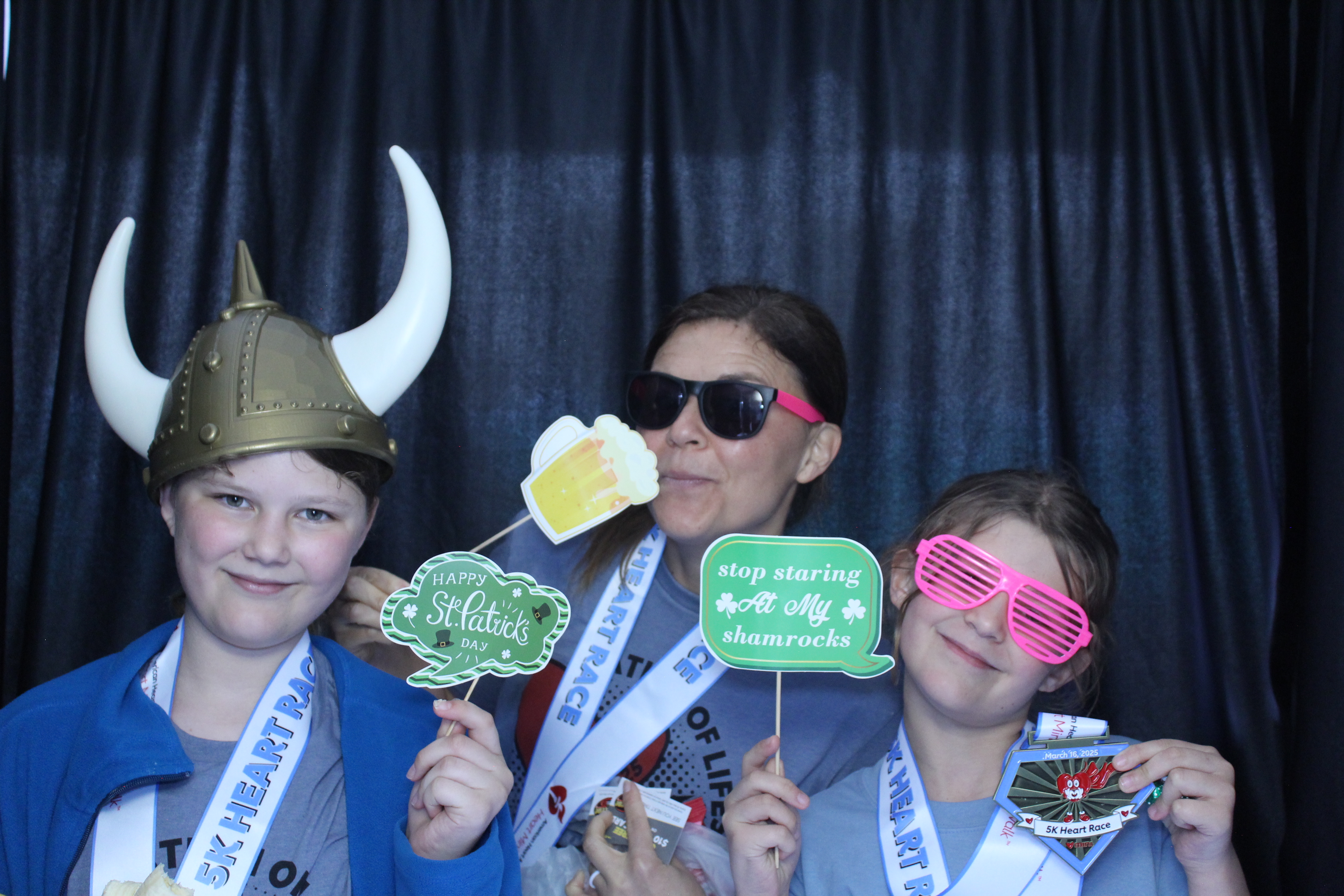 Booth at the AHA Heart Mini 2025 | View more photos from the event at gallery.photoboothcincy.com/u/PhotoBoothCincy/Booth-at-the-AHA-Heart-Mini-2025