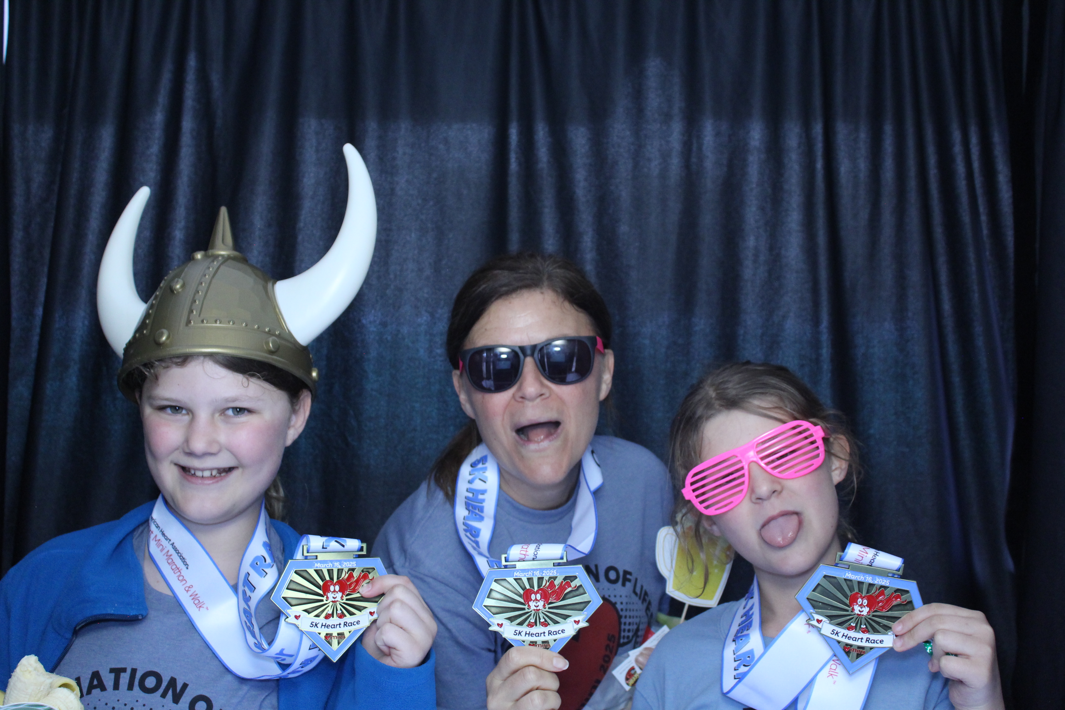 Booth at the AHA Heart Mini 2025 | View more photos from the event at gallery.photoboothcincy.com/u/PhotoBoothCincy/Booth-at-the-AHA-Heart-Mini-2025