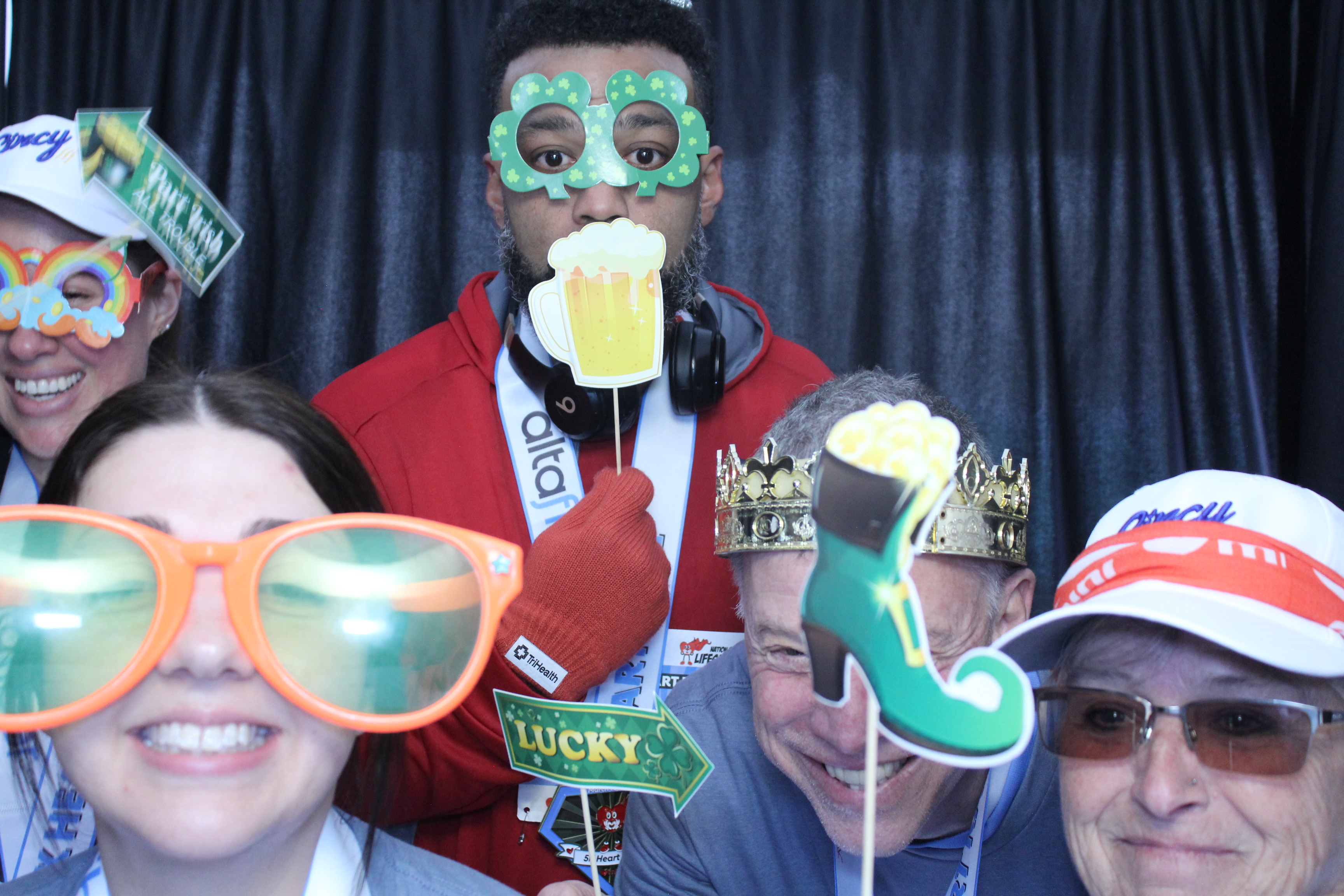 Booth at the AHA Heart Mini 2025 | View more photos from the event at gallery.photoboothcincy.com/u/PhotoBoothCincy/Booth-at-the-AHA-Heart-Mini-2025