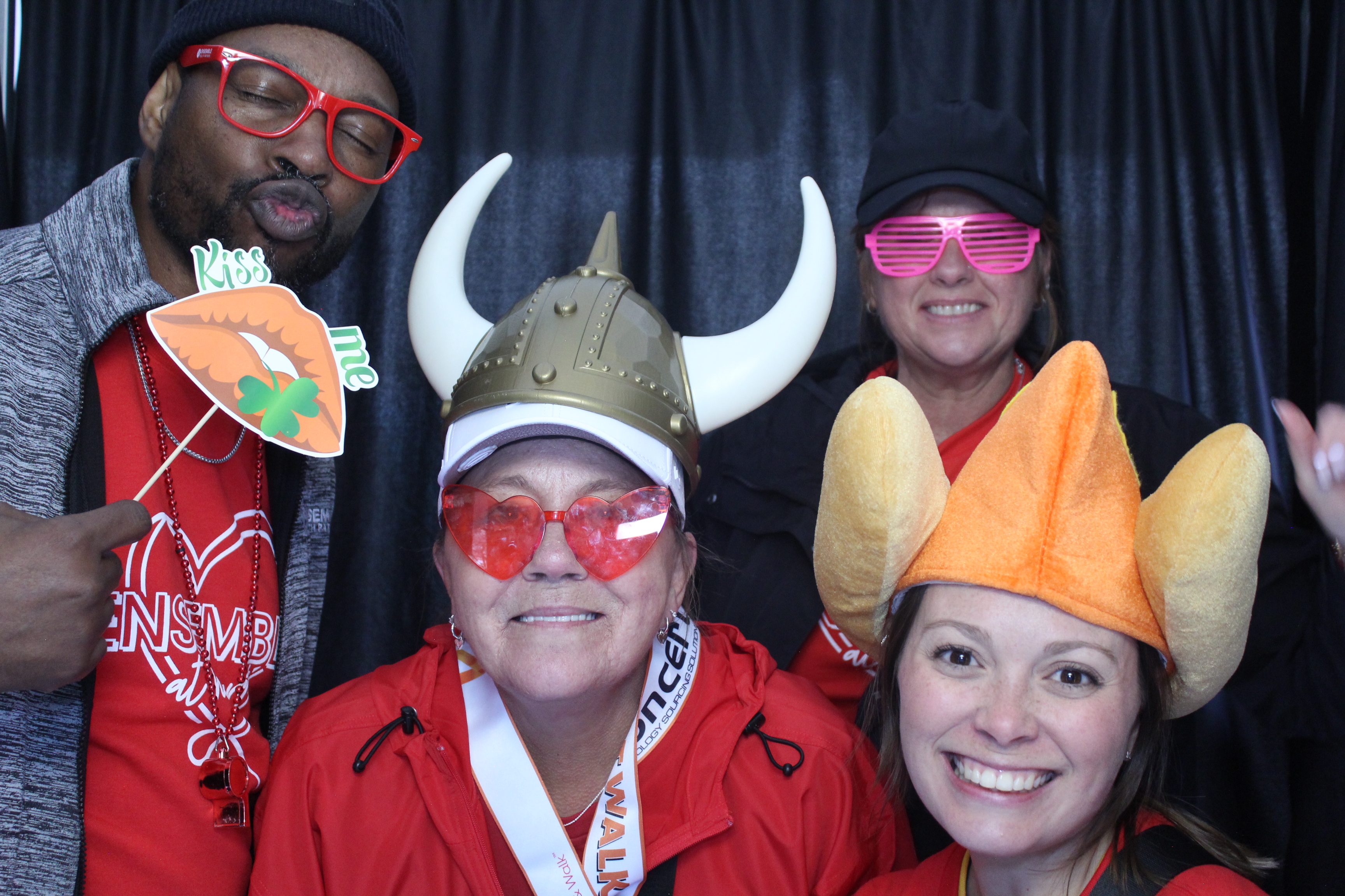 Booth at the AHA Heart Mini 2025 | View more photos from the event at gallery.photoboothcincy.com/u/PhotoBoothCincy/Booth-at-the-AHA-Heart-Mini-2025
