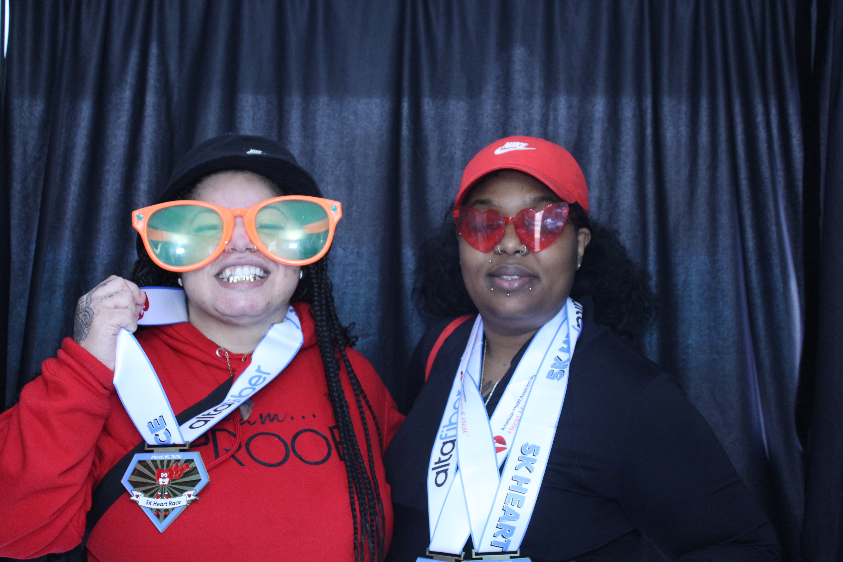 Booth at the AHA Heart Mini 2025 | View more photos from the event at gallery.photoboothcincy.com/u/PhotoBoothCincy/Booth-at-the-AHA-Heart-Mini-2025