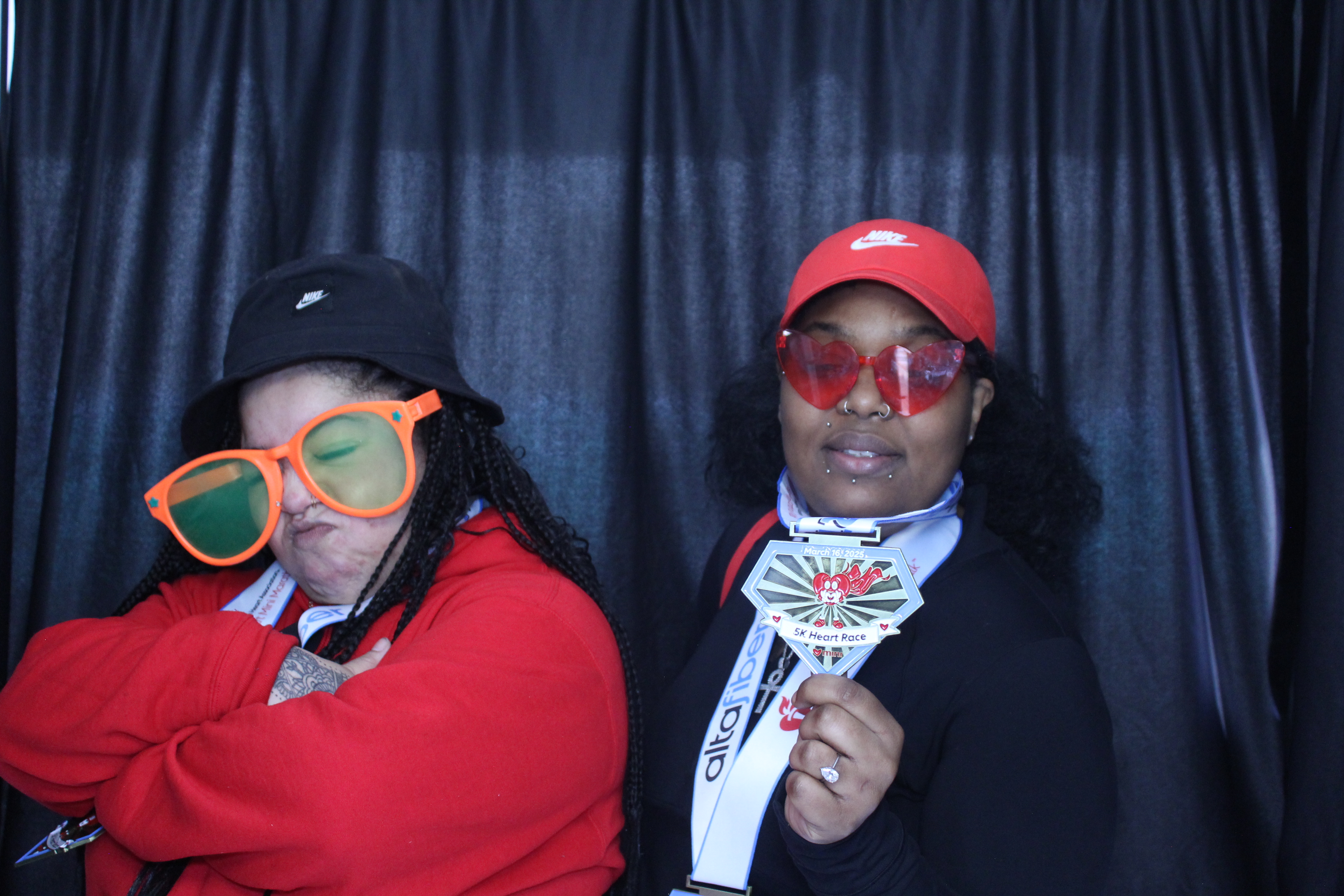 Booth at the AHA Heart Mini 2025 | View more photos from the event at gallery.photoboothcincy.com/u/PhotoBoothCincy/Booth-at-the-AHA-Heart-Mini-2025