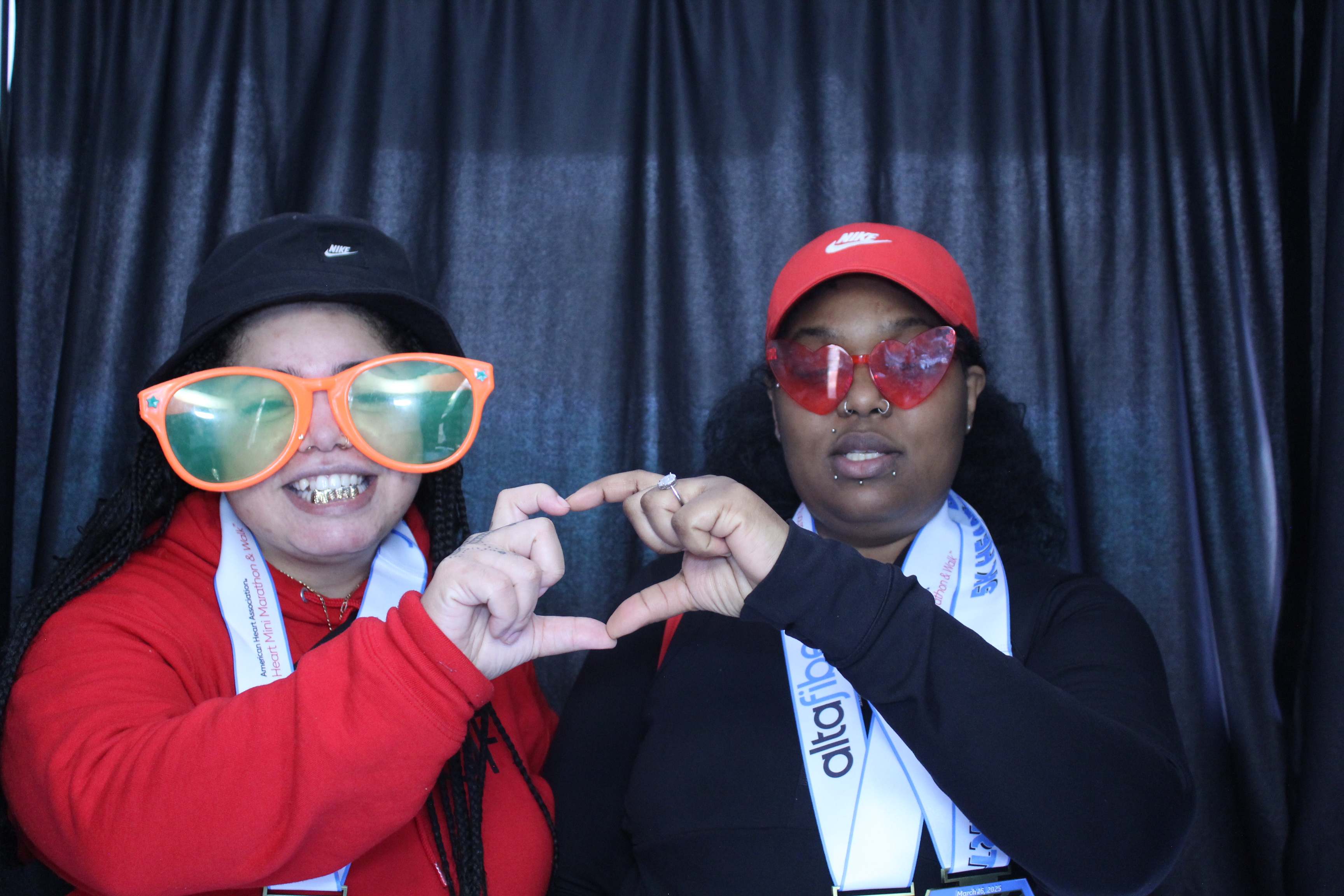 Booth at the AHA Heart Mini 2025 | View more photos from the event at gallery.photoboothcincy.com/u/PhotoBoothCincy/Booth-at-the-AHA-Heart-Mini-2025