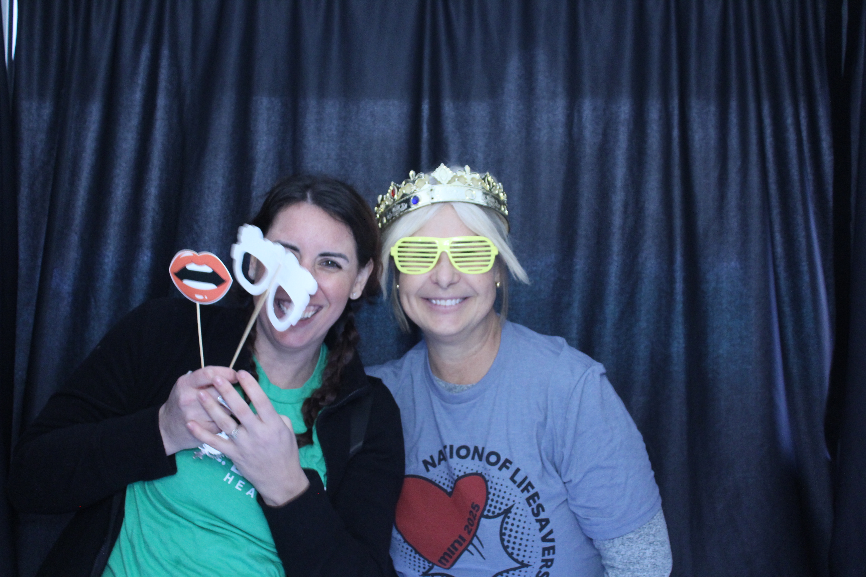 Booth at the AHA Heart Mini 2025 | View more photos from the event at gallery.photoboothcincy.com/u/PhotoBoothCincy/Booth-at-the-AHA-Heart-Mini-2025