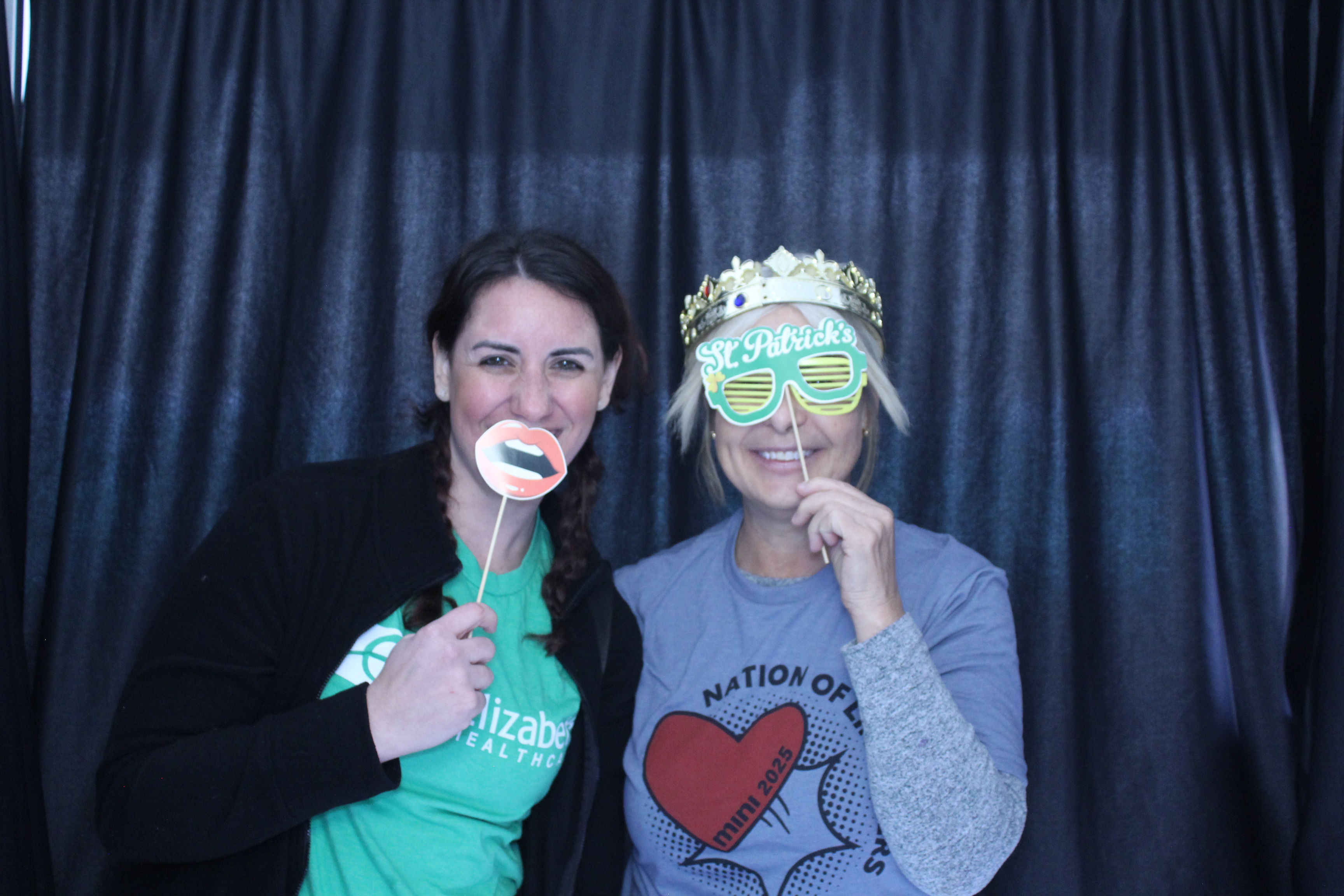 Booth at the AHA Heart Mini 2025 | View more photos from the event at gallery.photoboothcincy.com/u/PhotoBoothCincy/Booth-at-the-AHA-Heart-Mini-2025