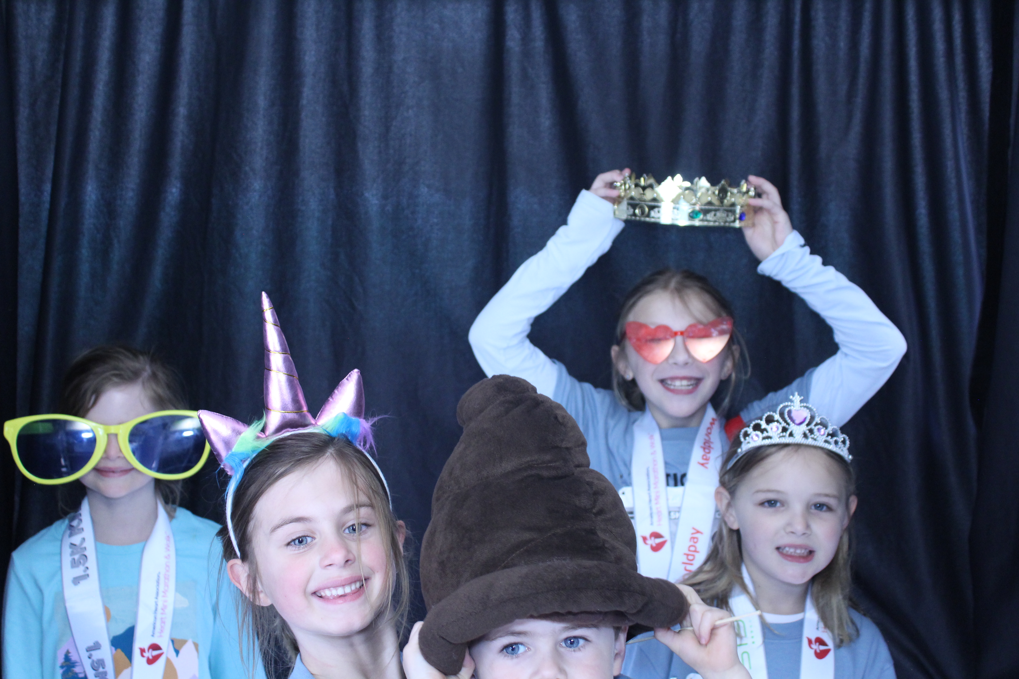 Booth at the AHA Heart Mini 2025 | View more photos from the event at gallery.photoboothcincy.com/u/PhotoBoothCincy/Booth-at-the-AHA-Heart-Mini-2025