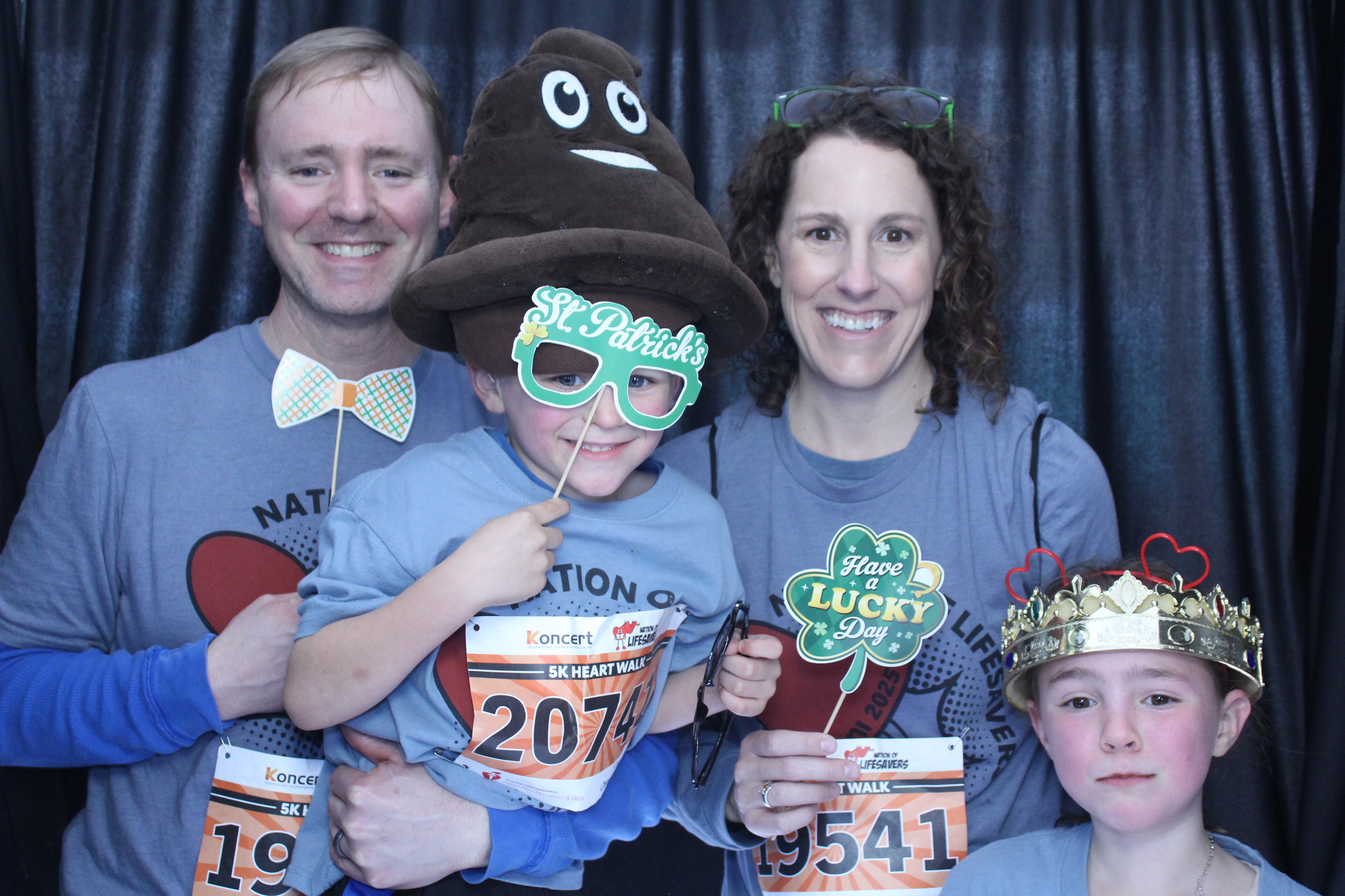 Booth at the AHA Heart Mini 2025 | View more photos from the event at gallery.photoboothcincy.com/u/PhotoBoothCincy/Booth-at-the-AHA-Heart-Mini-2025