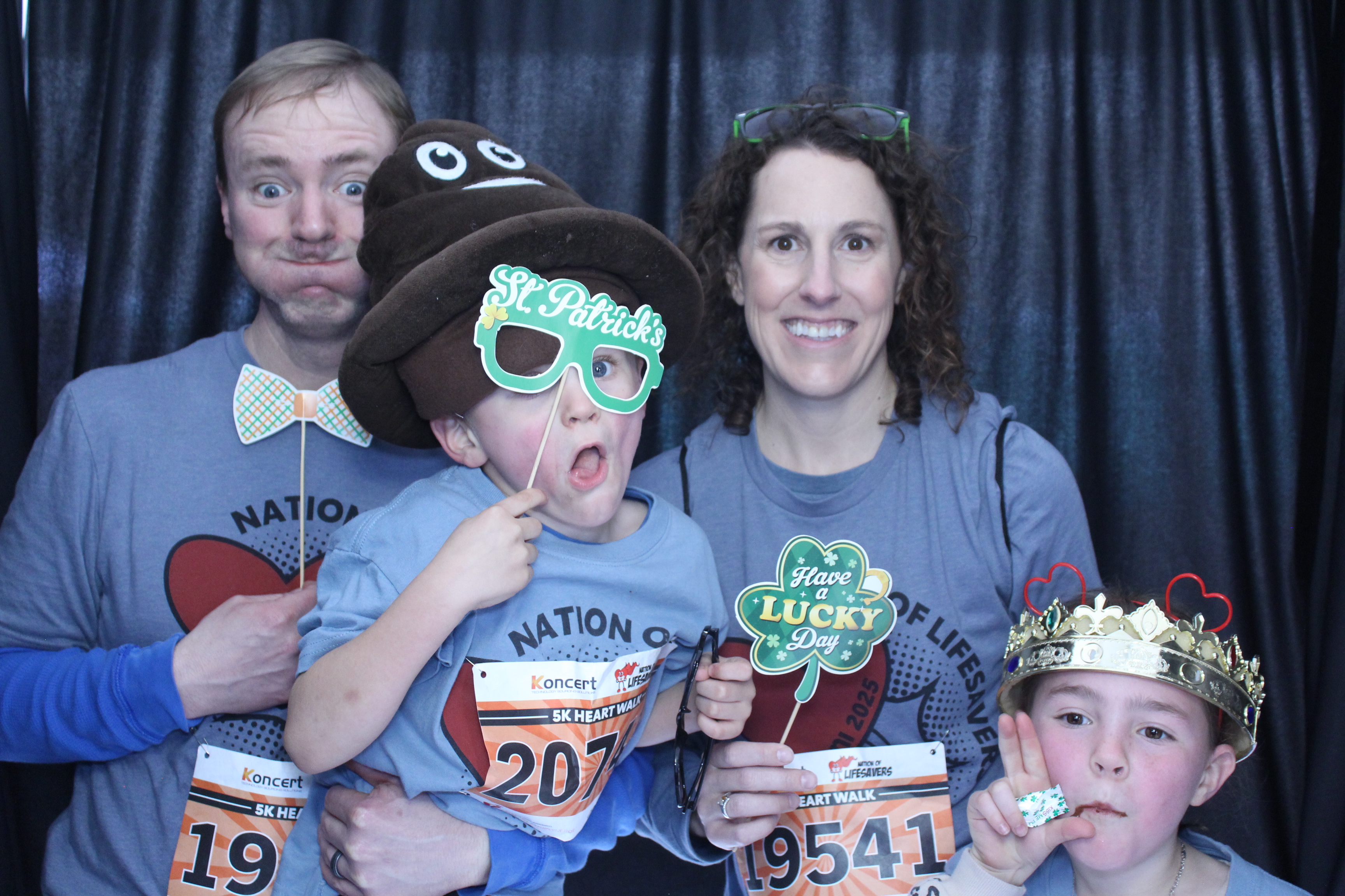 Booth at the AHA Heart Mini 2025 | View more photos from the event at gallery.photoboothcincy.com/u/PhotoBoothCincy/Booth-at-the-AHA-Heart-Mini-2025