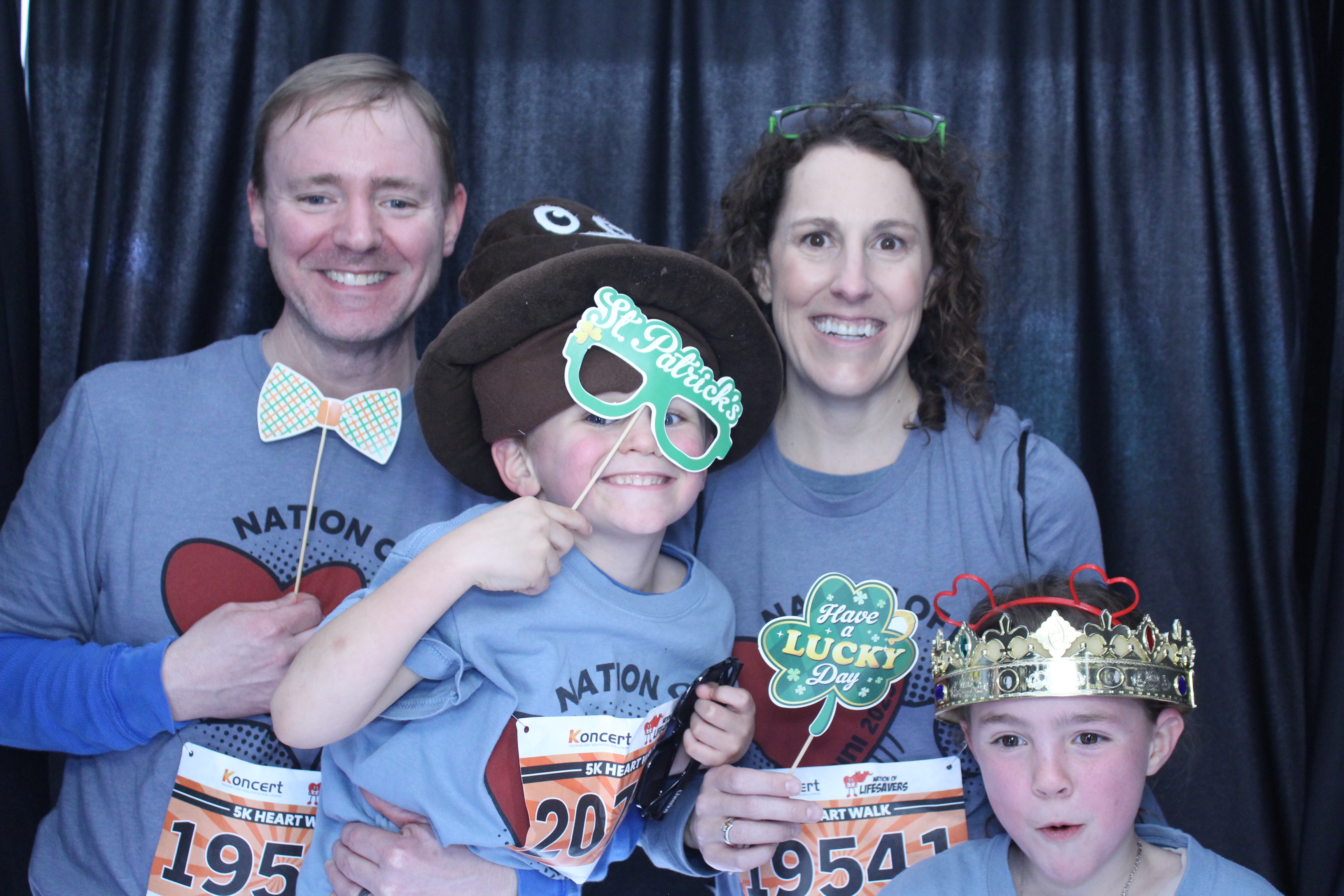 Booth at the AHA Heart Mini 2025 | View more photos from the event at gallery.photoboothcincy.com/u/PhotoBoothCincy/Booth-at-the-AHA-Heart-Mini-2025