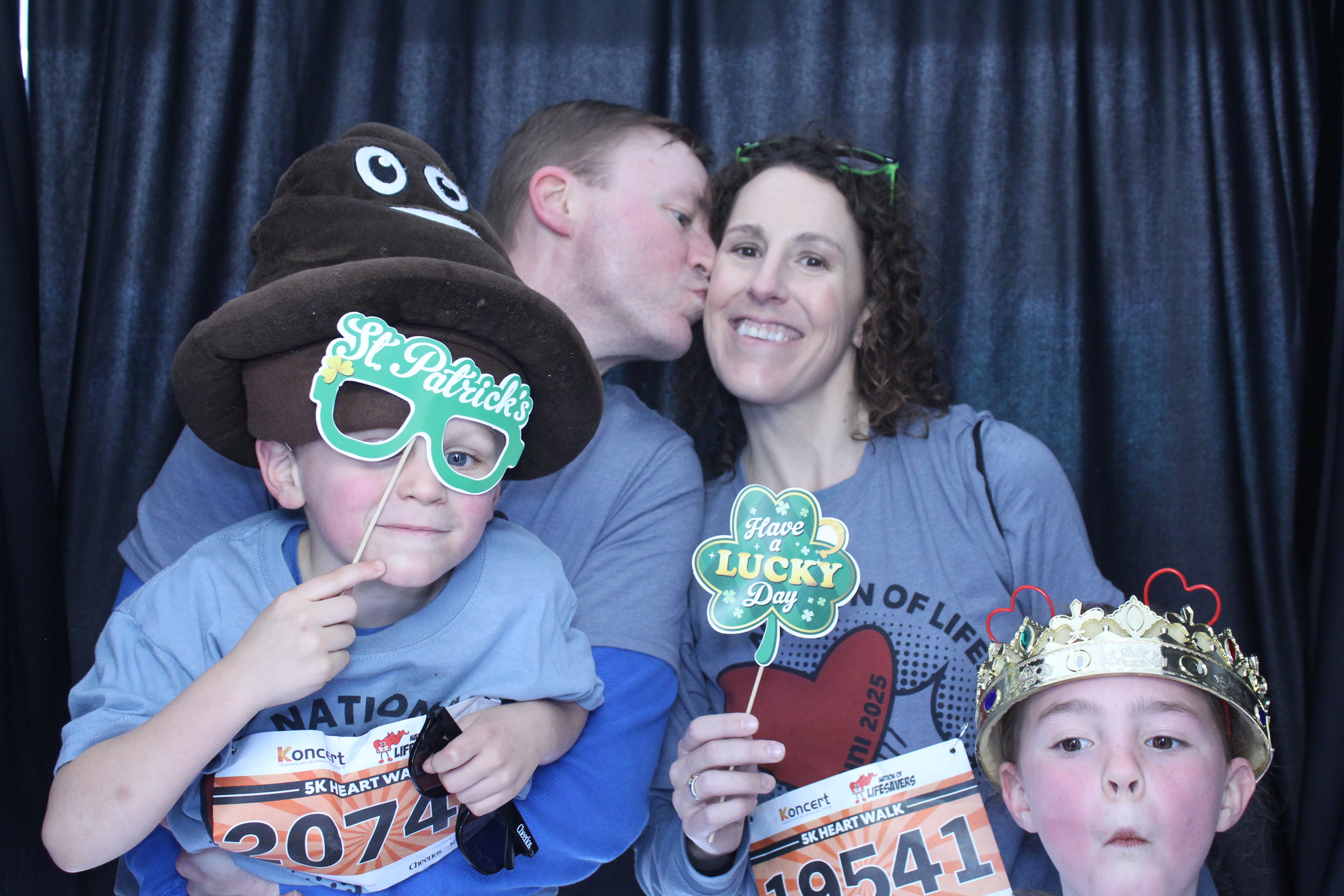 Booth at the AHA Heart Mini 2025 | View more photos from the event at gallery.photoboothcincy.com/u/PhotoBoothCincy/Booth-at-the-AHA-Heart-Mini-2025