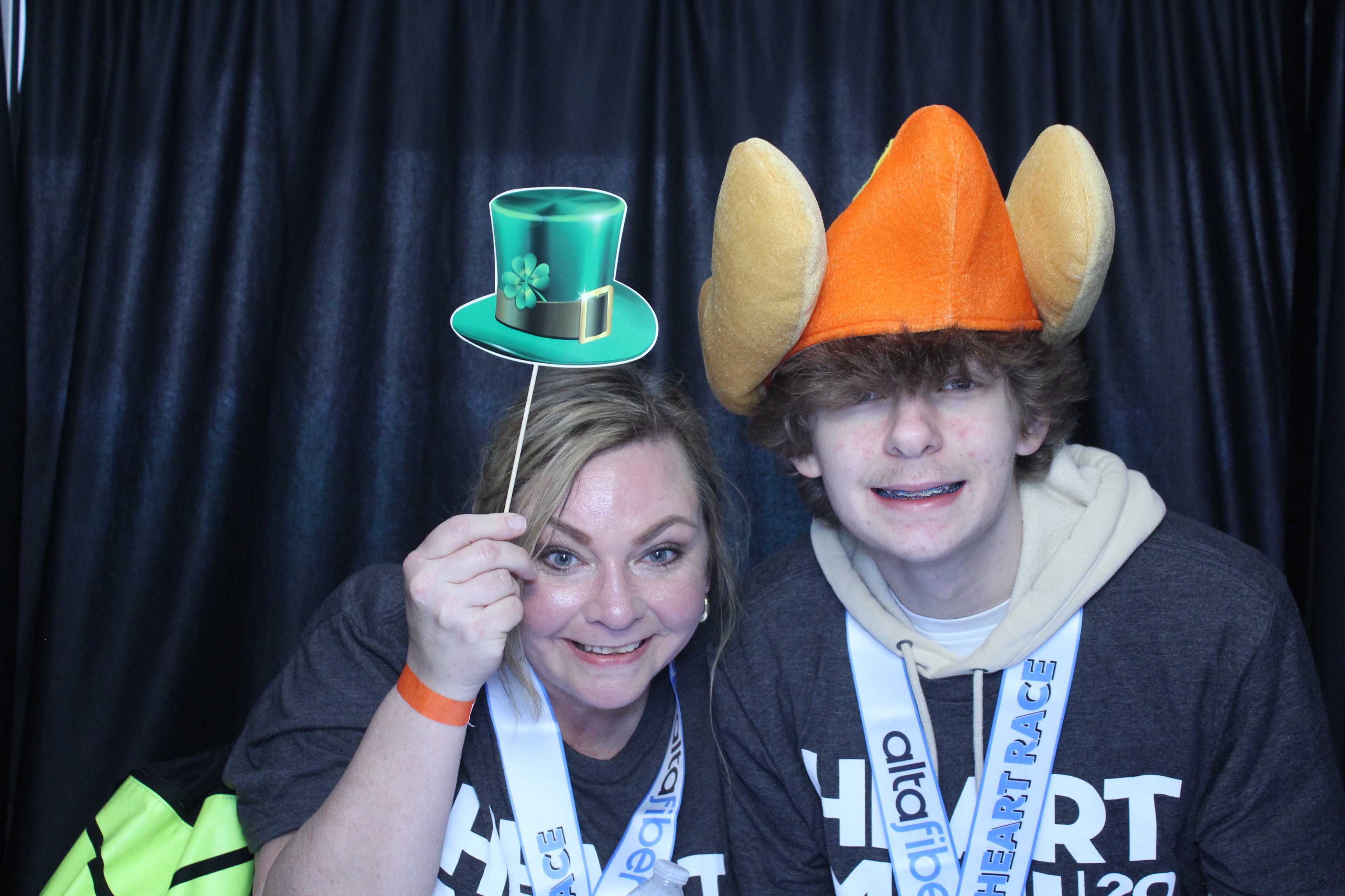 Booth at the AHA Heart Mini 2025 | View more photos from the event at gallery.photoboothcincy.com/u/PhotoBoothCincy/Booth-at-the-AHA-Heart-Mini-2025