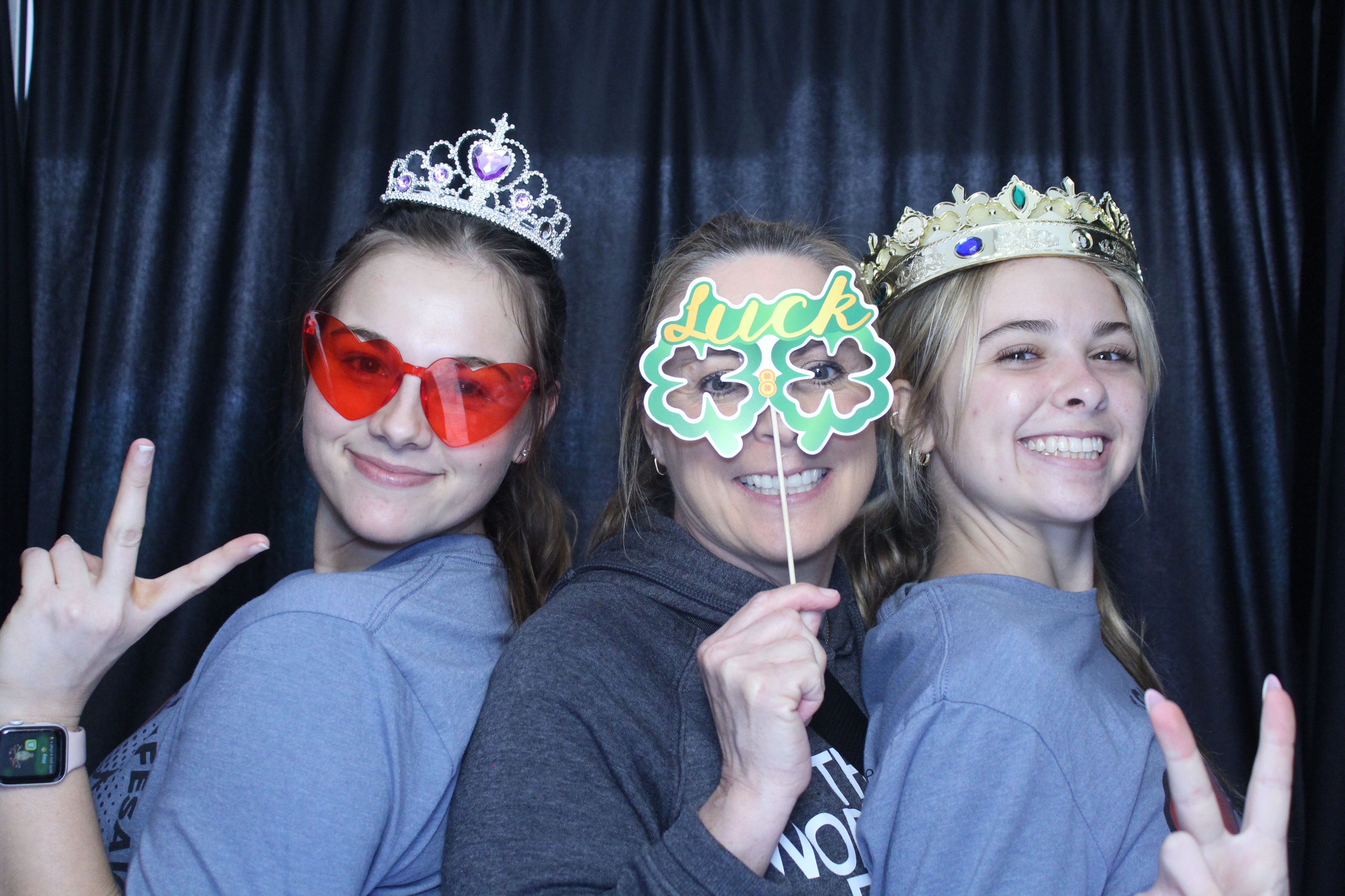 Booth at the AHA Heart Mini 2025 | View more photos from the event at gallery.photoboothcincy.com/u/PhotoBoothCincy/Booth-at-the-AHA-Heart-Mini-2025