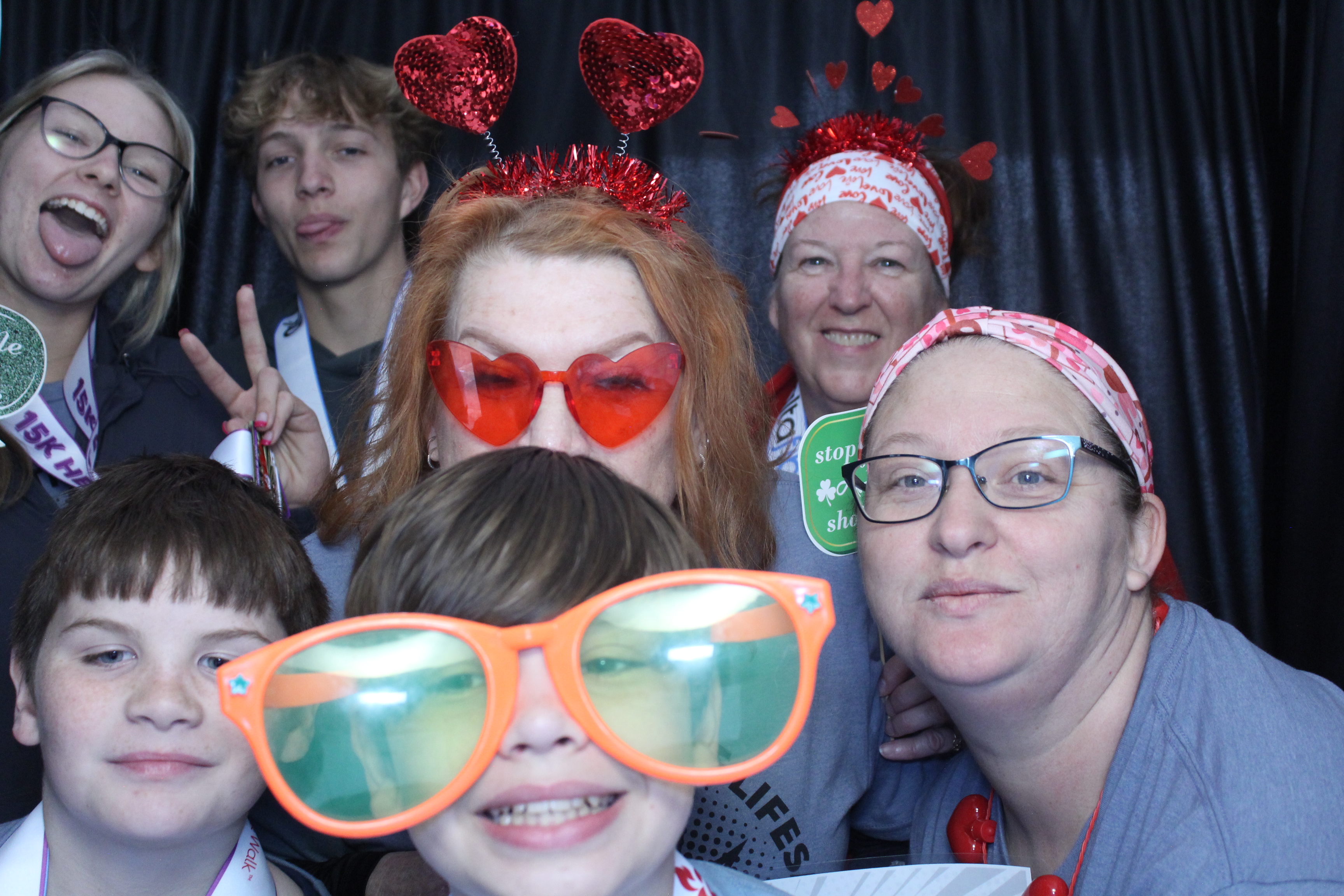 Booth at the AHA Heart Mini 2025 | View more photos from the event at gallery.photoboothcincy.com/u/PhotoBoothCincy/Booth-at-the-AHA-Heart-Mini-2025