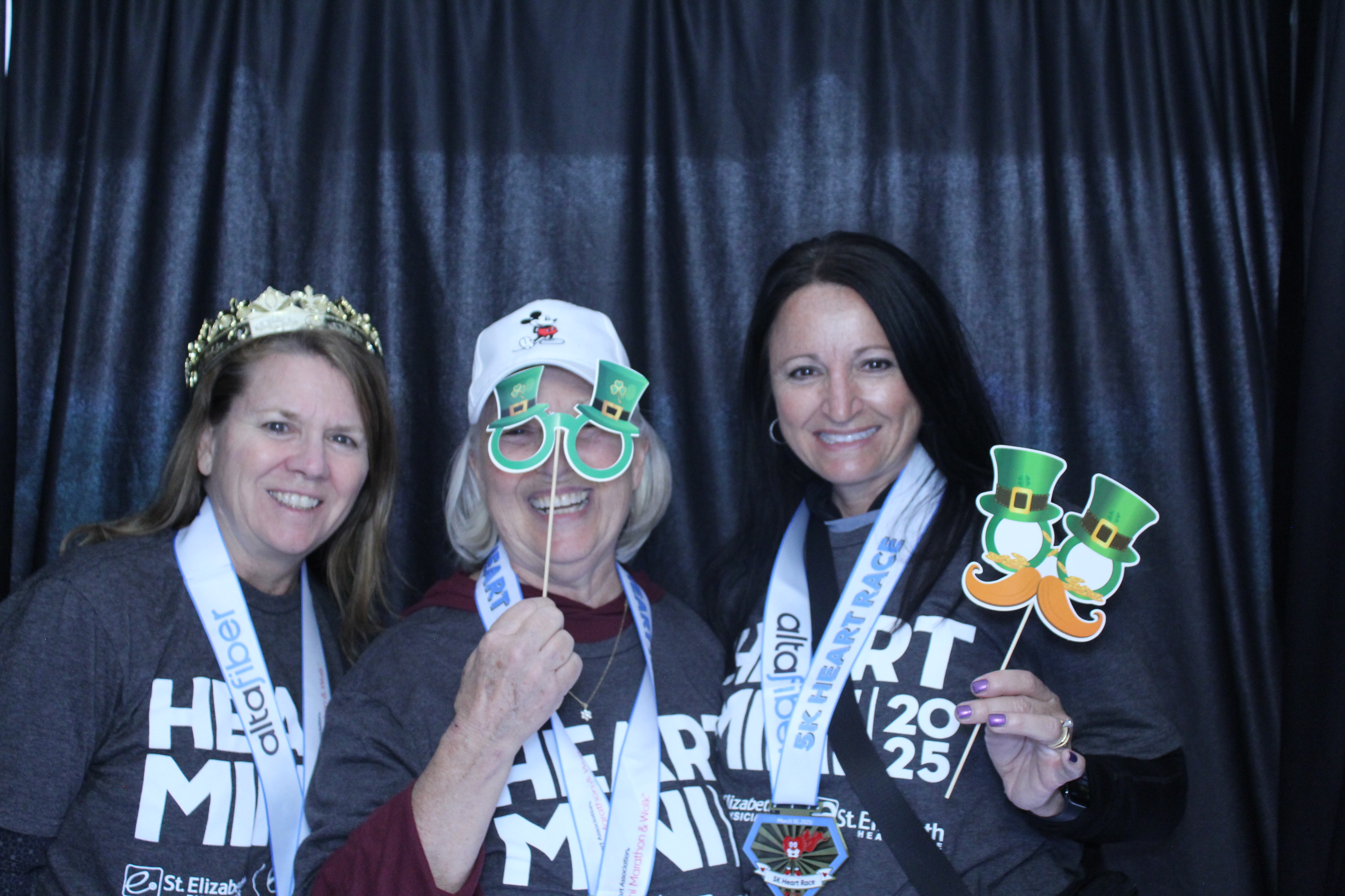 Booth at the AHA Heart Mini 2025 | View more photos from the event at gallery.photoboothcincy.com/u/PhotoBoothCincy/Booth-at-the-AHA-Heart-Mini-2025