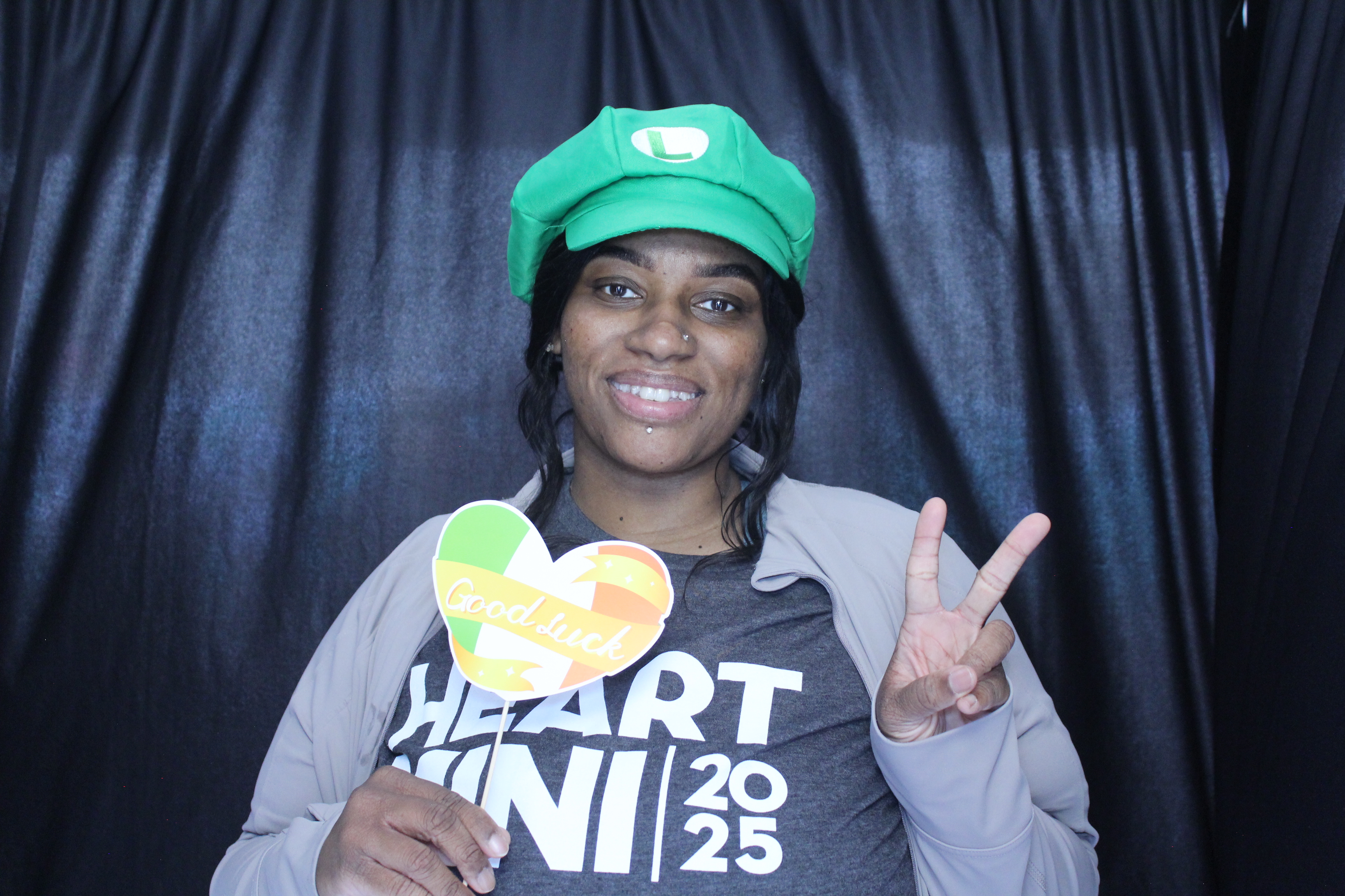 Booth at the AHA Heart Mini 2025 | View more photos from the event at gallery.photoboothcincy.com/u/PhotoBoothCincy/Booth-at-the-AHA-Heart-Mini-2025