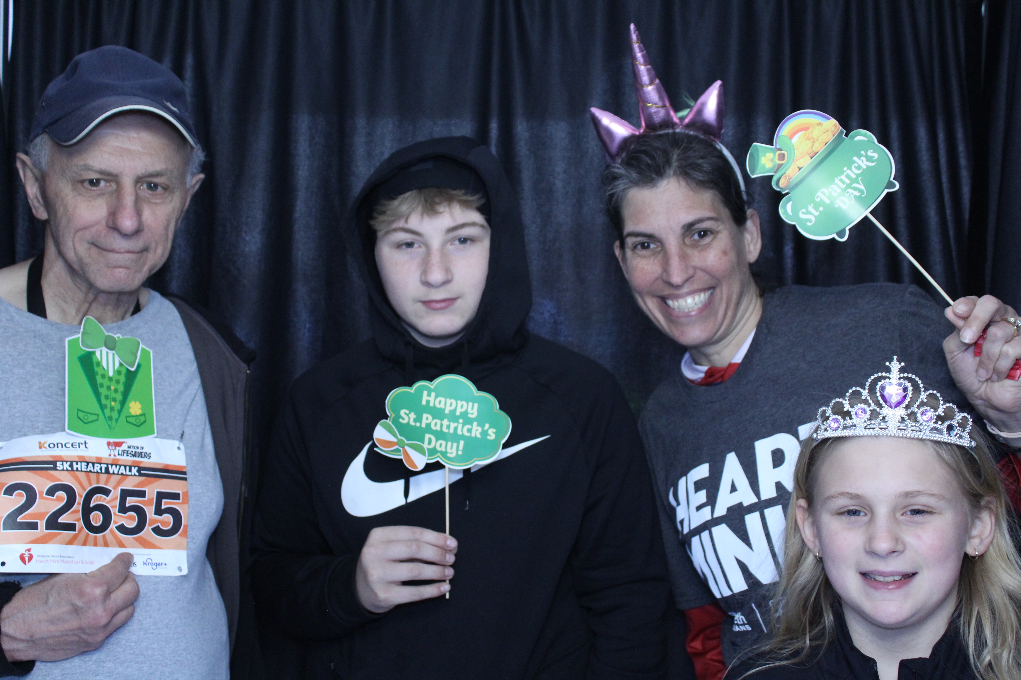 Booth at the AHA Heart Mini 2025 | View more photos from the event at gallery.photoboothcincy.com/u/PhotoBoothCincy/Booth-at-the-AHA-Heart-Mini-2025