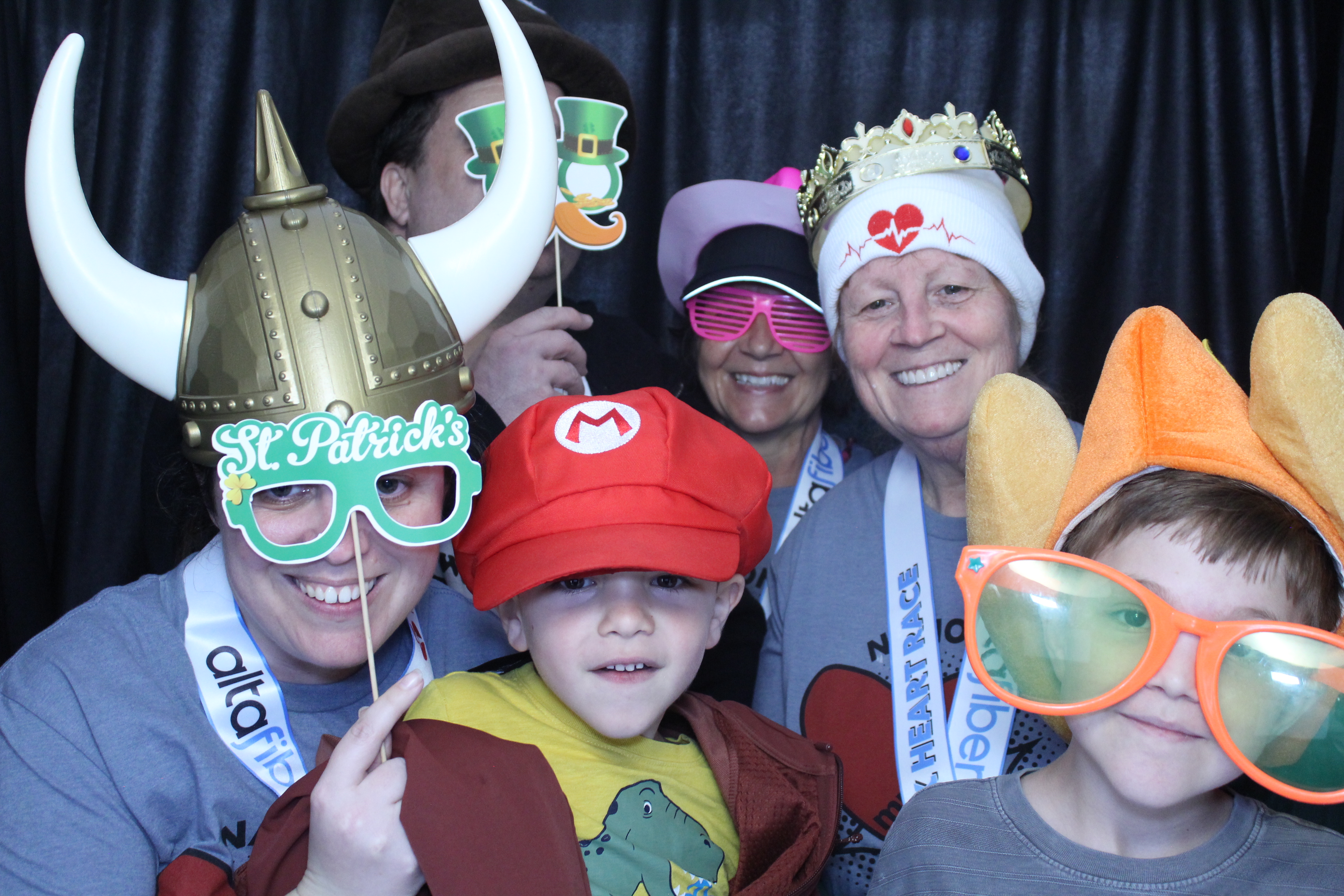 Booth at the AHA Heart Mini 2025 | View more photos from the event at gallery.photoboothcincy.com/u/PhotoBoothCincy/Booth-at-the-AHA-Heart-Mini-2025