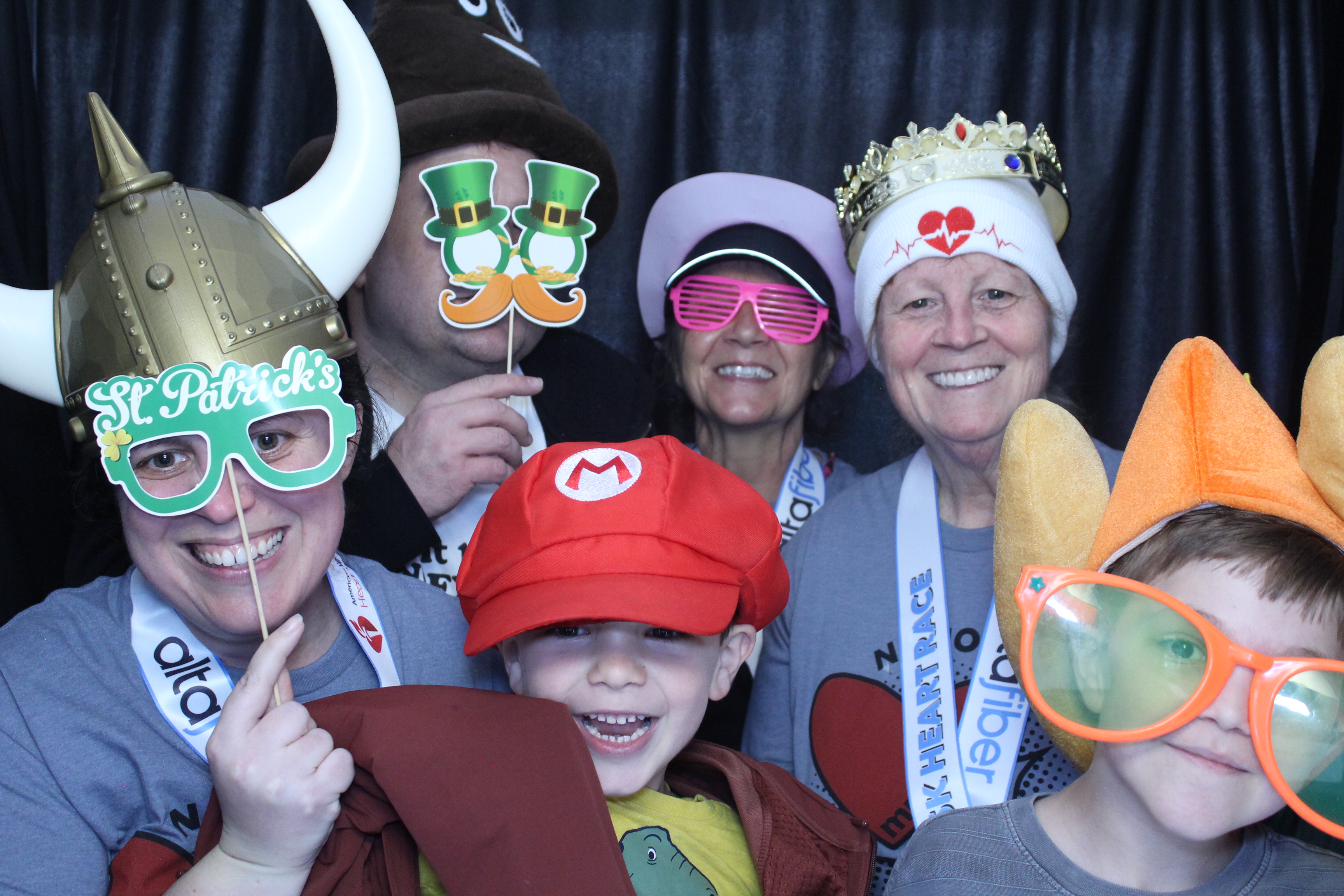 Booth at the AHA Heart Mini 2025 | View more photos from the event at gallery.photoboothcincy.com/u/PhotoBoothCincy/Booth-at-the-AHA-Heart-Mini-2025